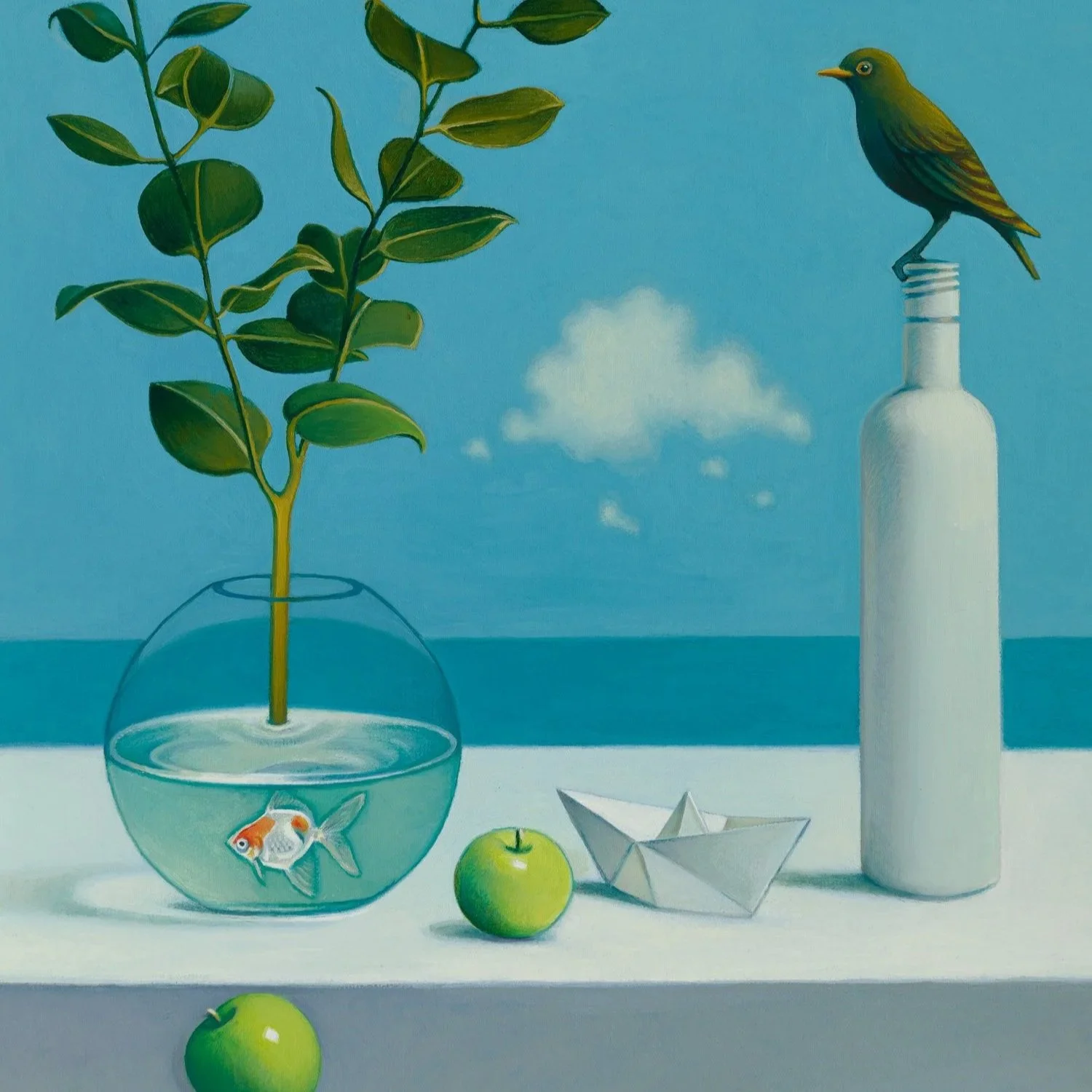 Apples and Paper Boat