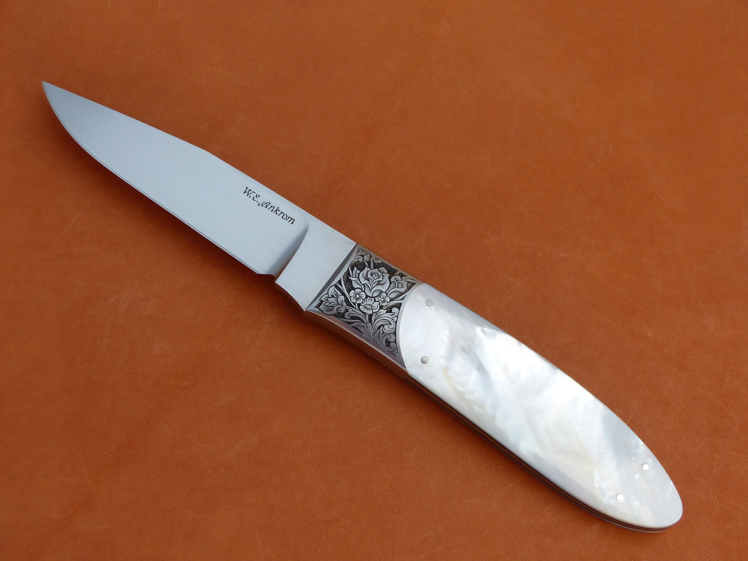 W.E. Ankrom fixed blade. SOLD