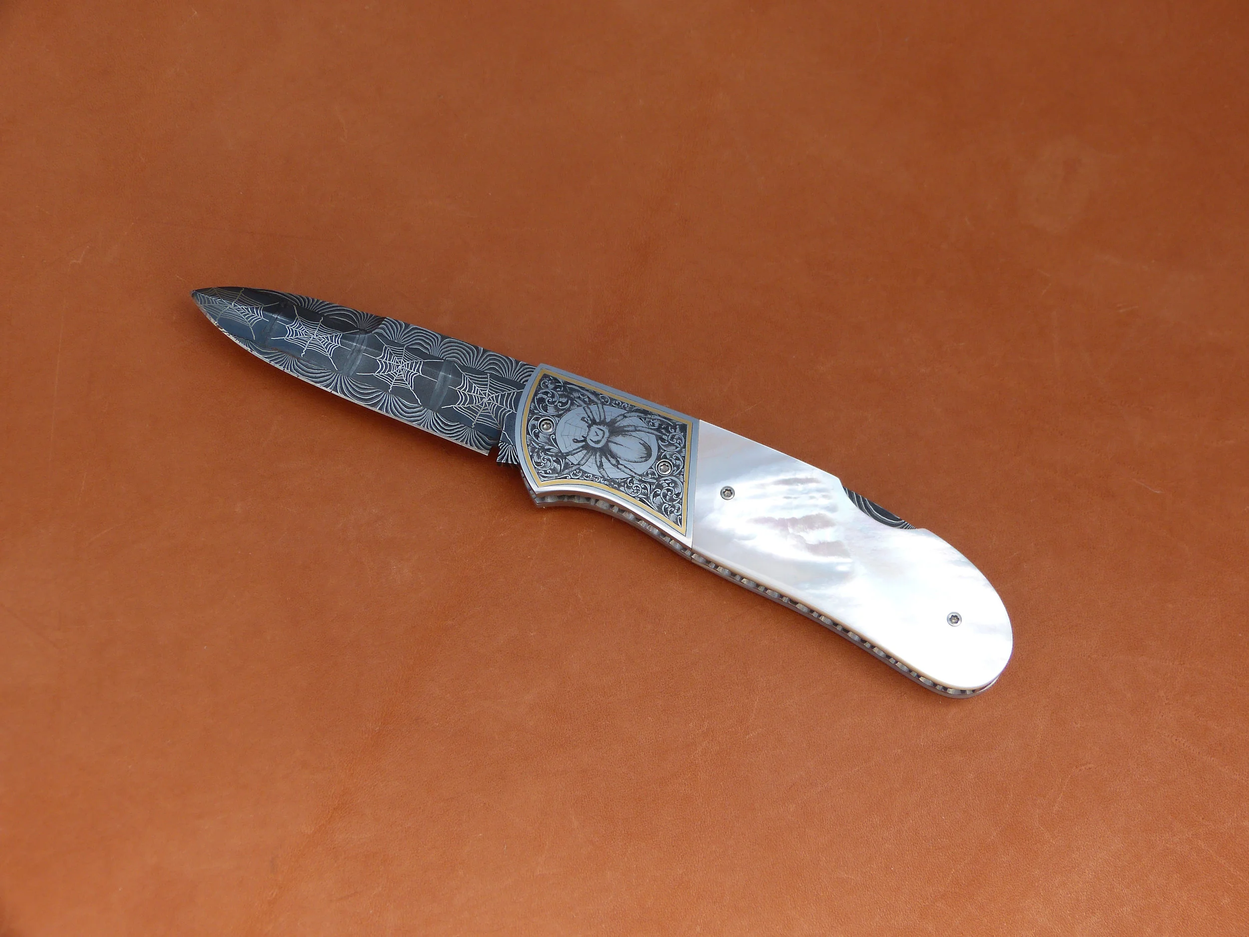 D.E. Friedly lock back folder. SOLD