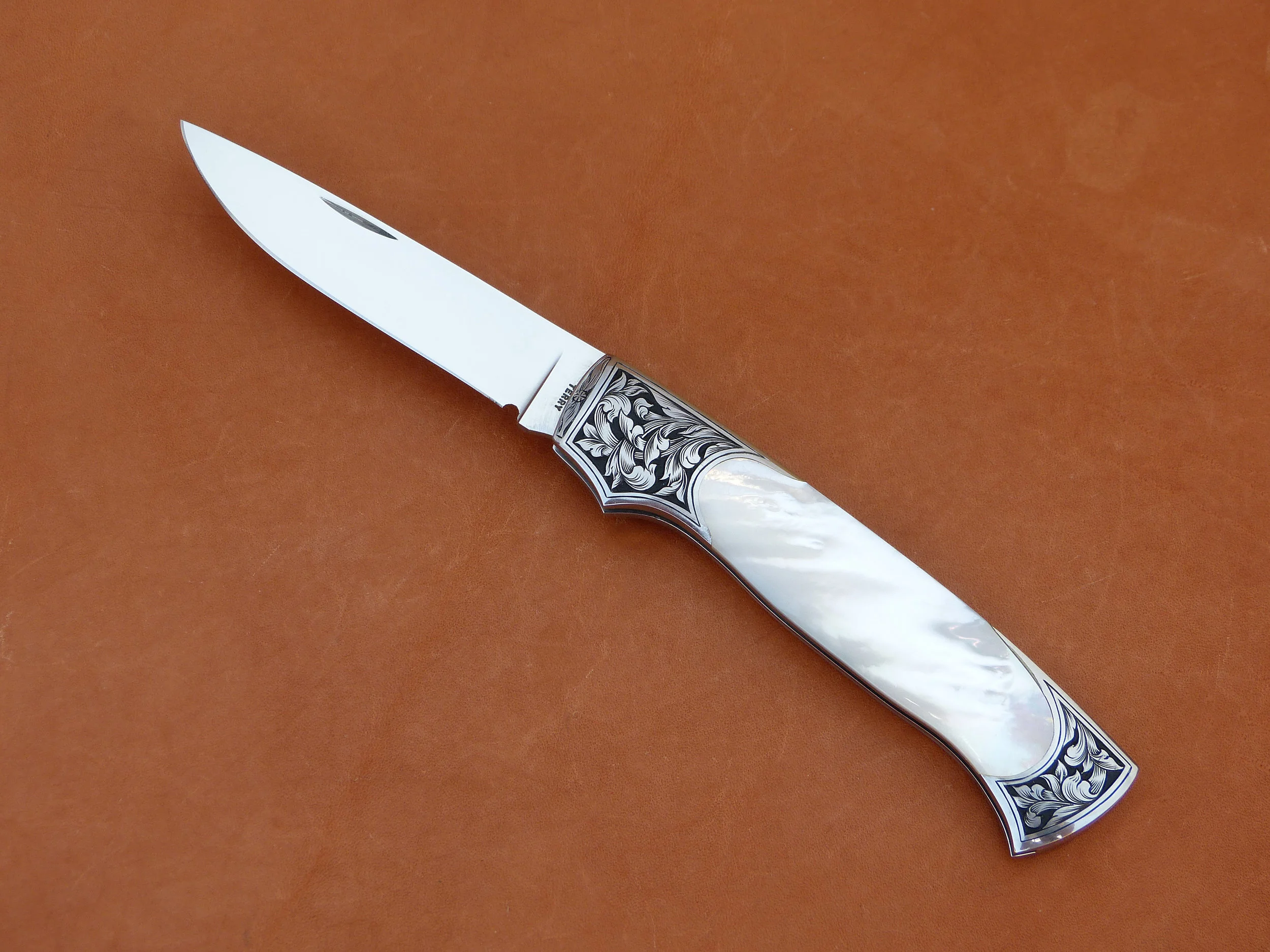 Terry Barrett Slip Joint. SOLD