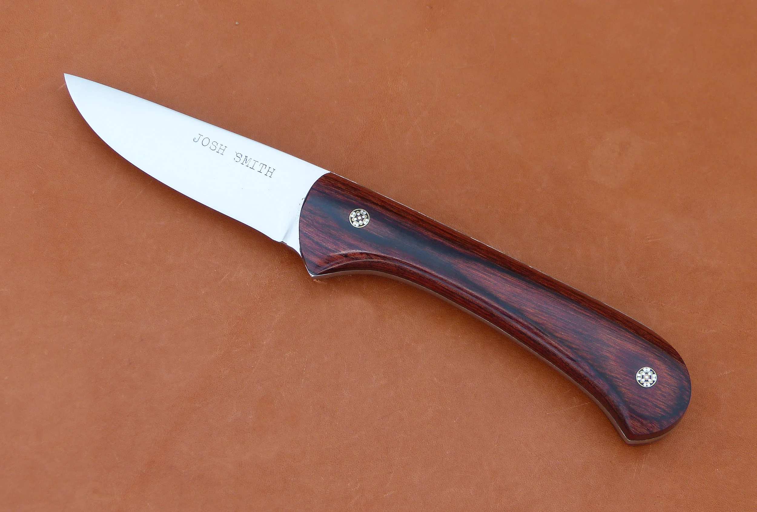 Josh Smith Drop point hunter. SOLD