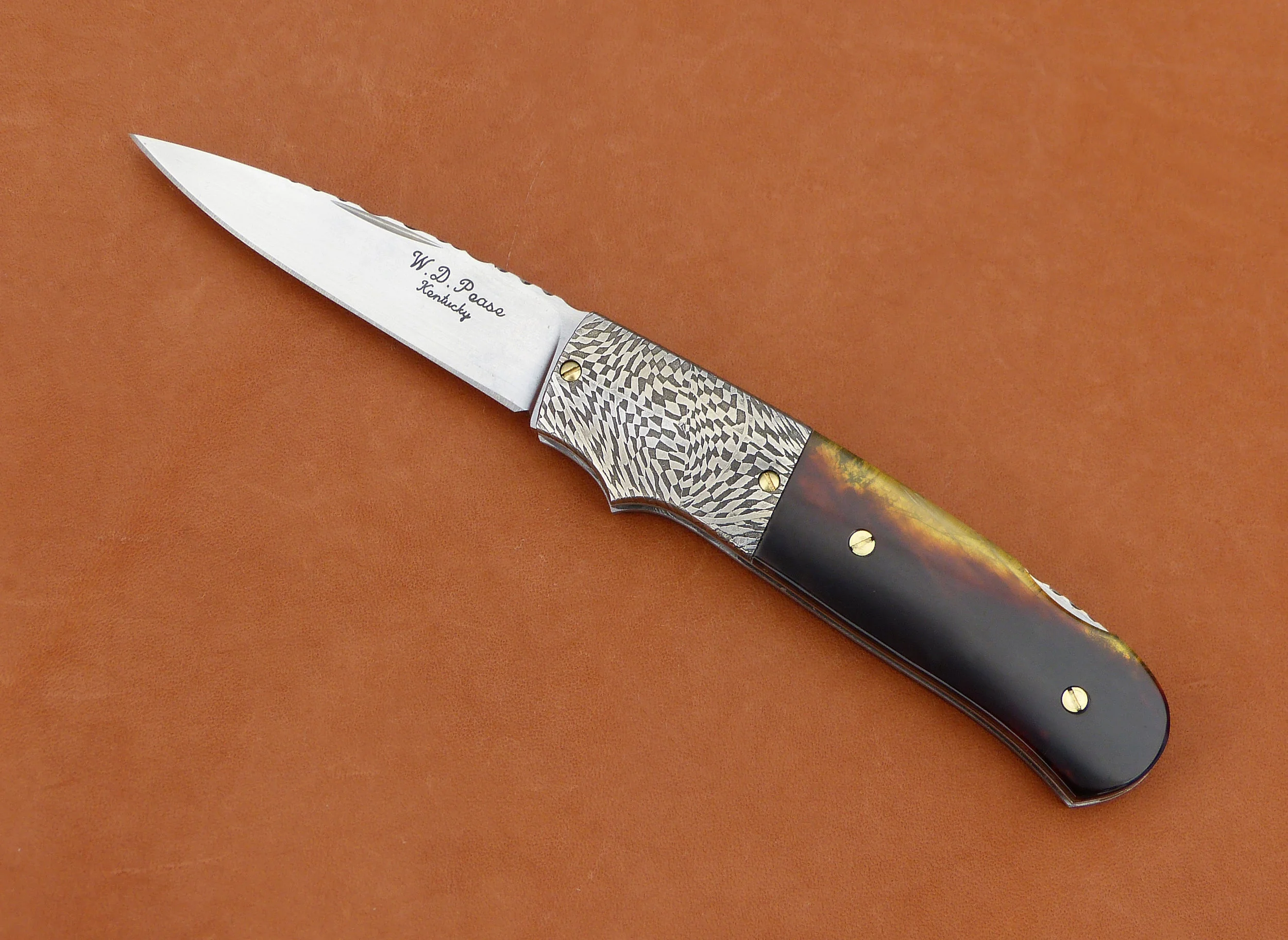 W.D. Pease Lock back. SOLD