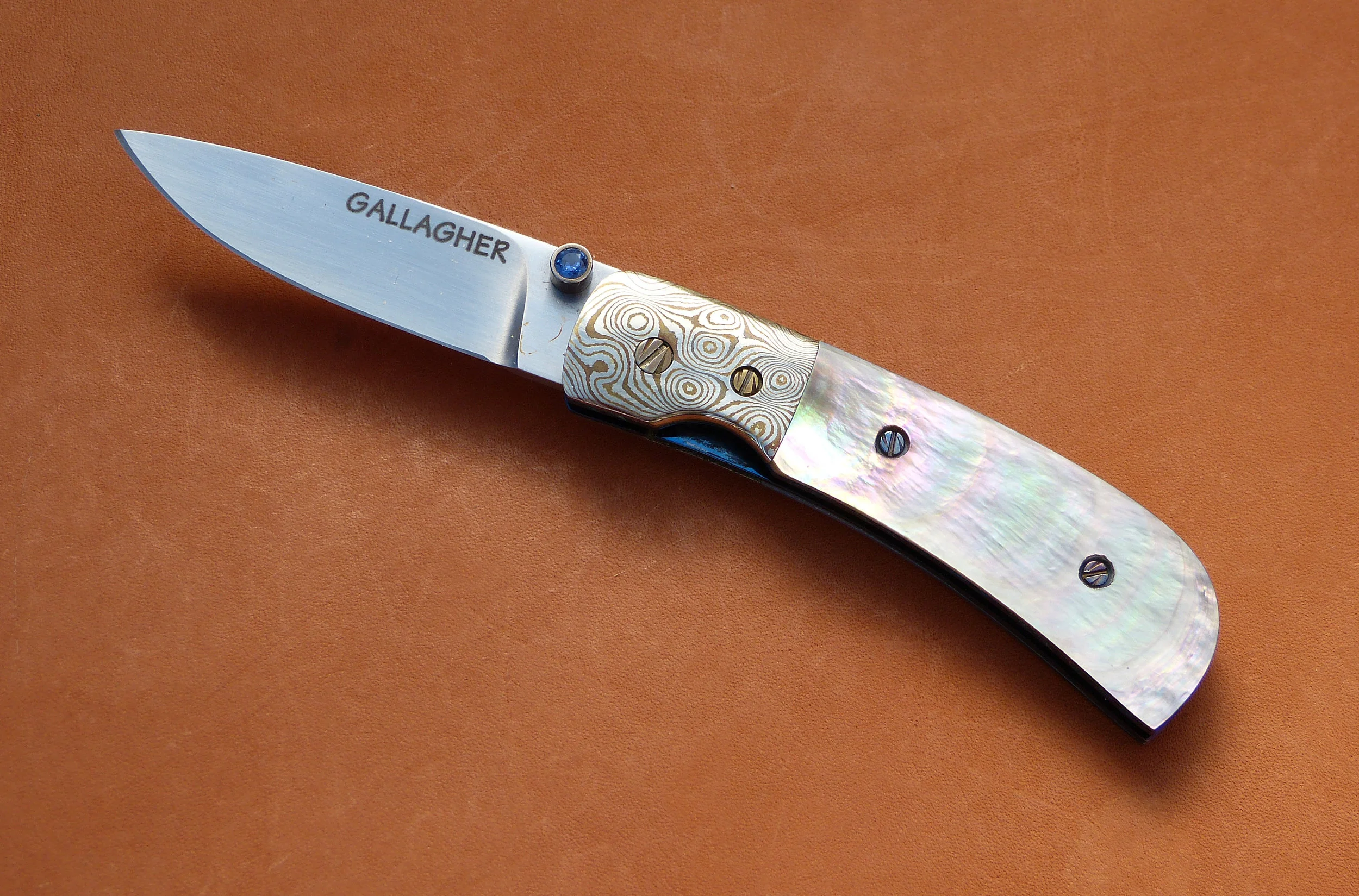 Barry Gallagher Liner lock. SOLD