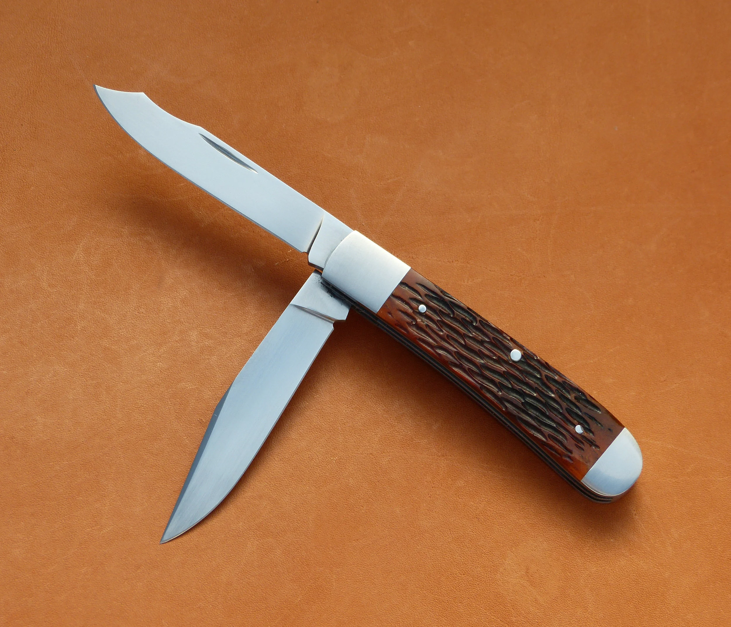 Barry Gallagher Two bladed trapper SOLD