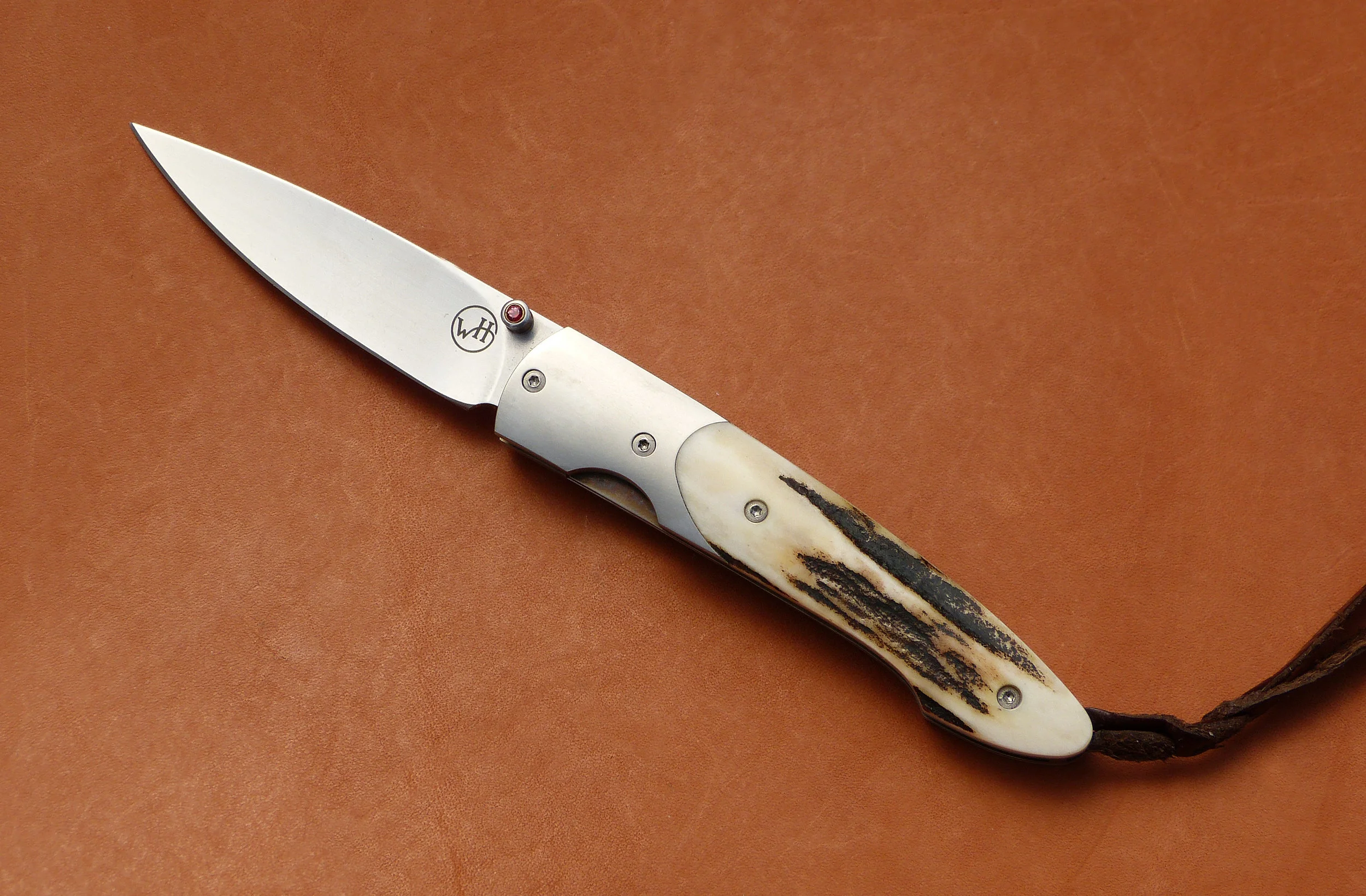 William Henry Stag Liner lock. SOLD