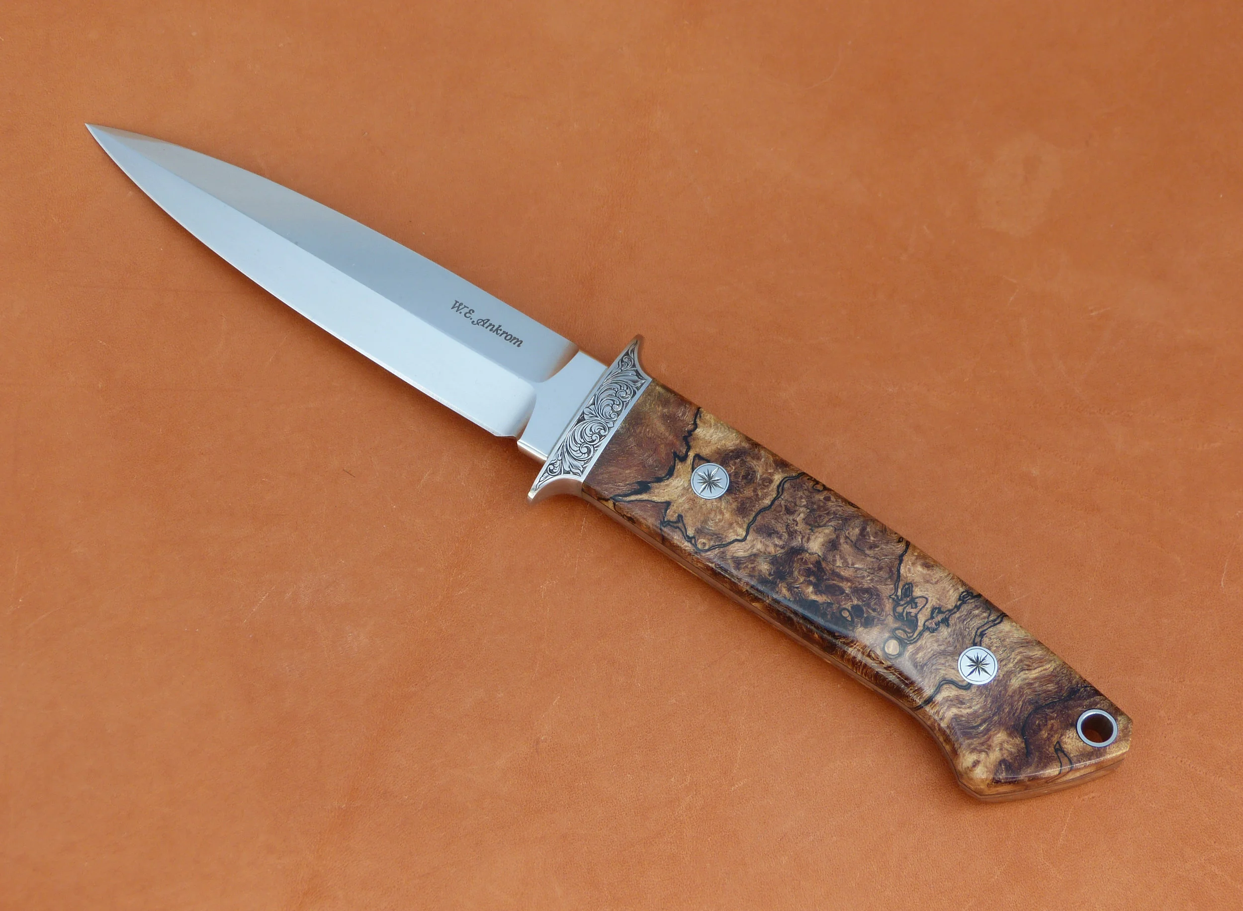 W.E. Ankrom fixed blade. SOLD