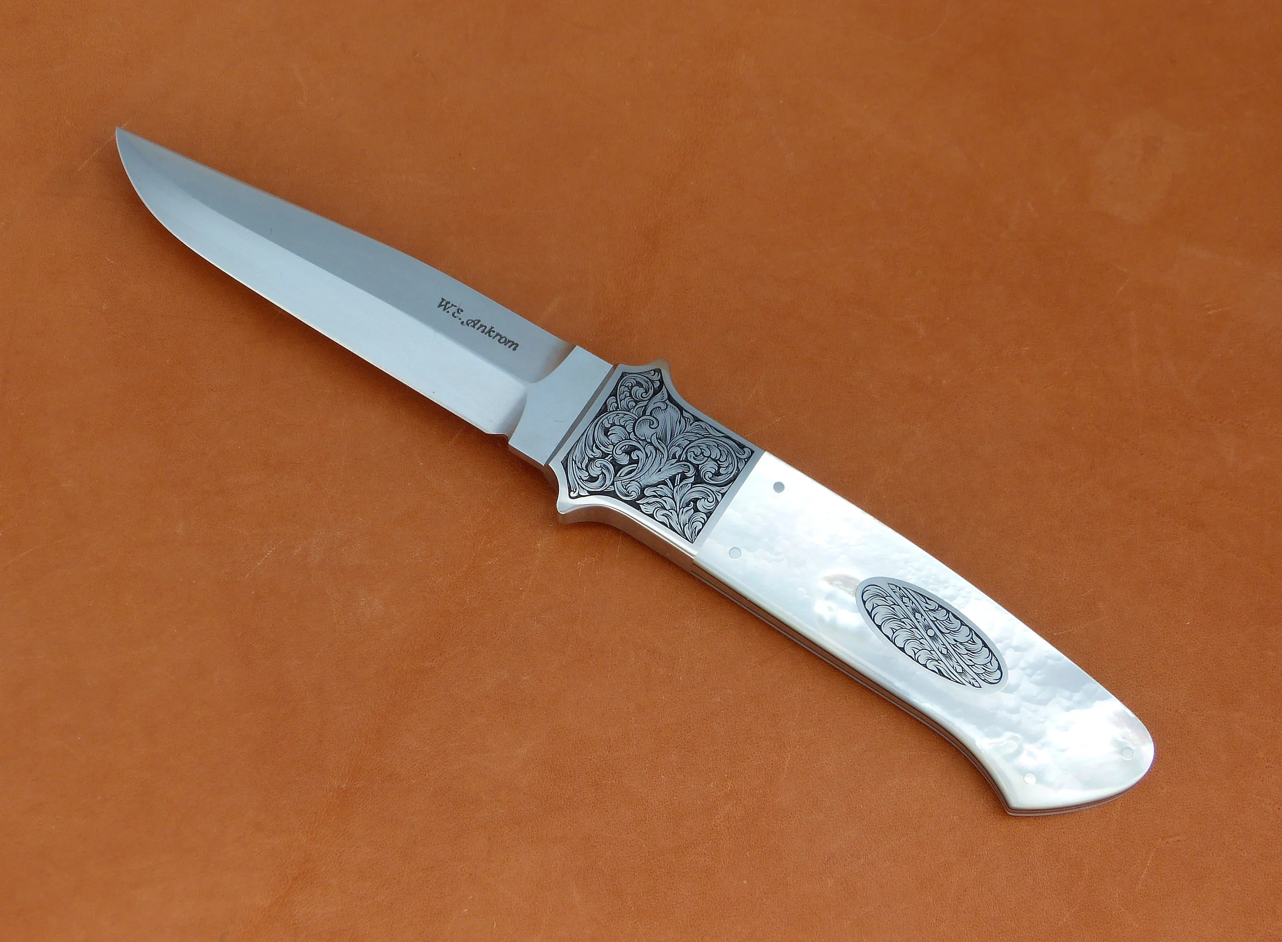 W.E. Ankrom fixed blade. SOLD