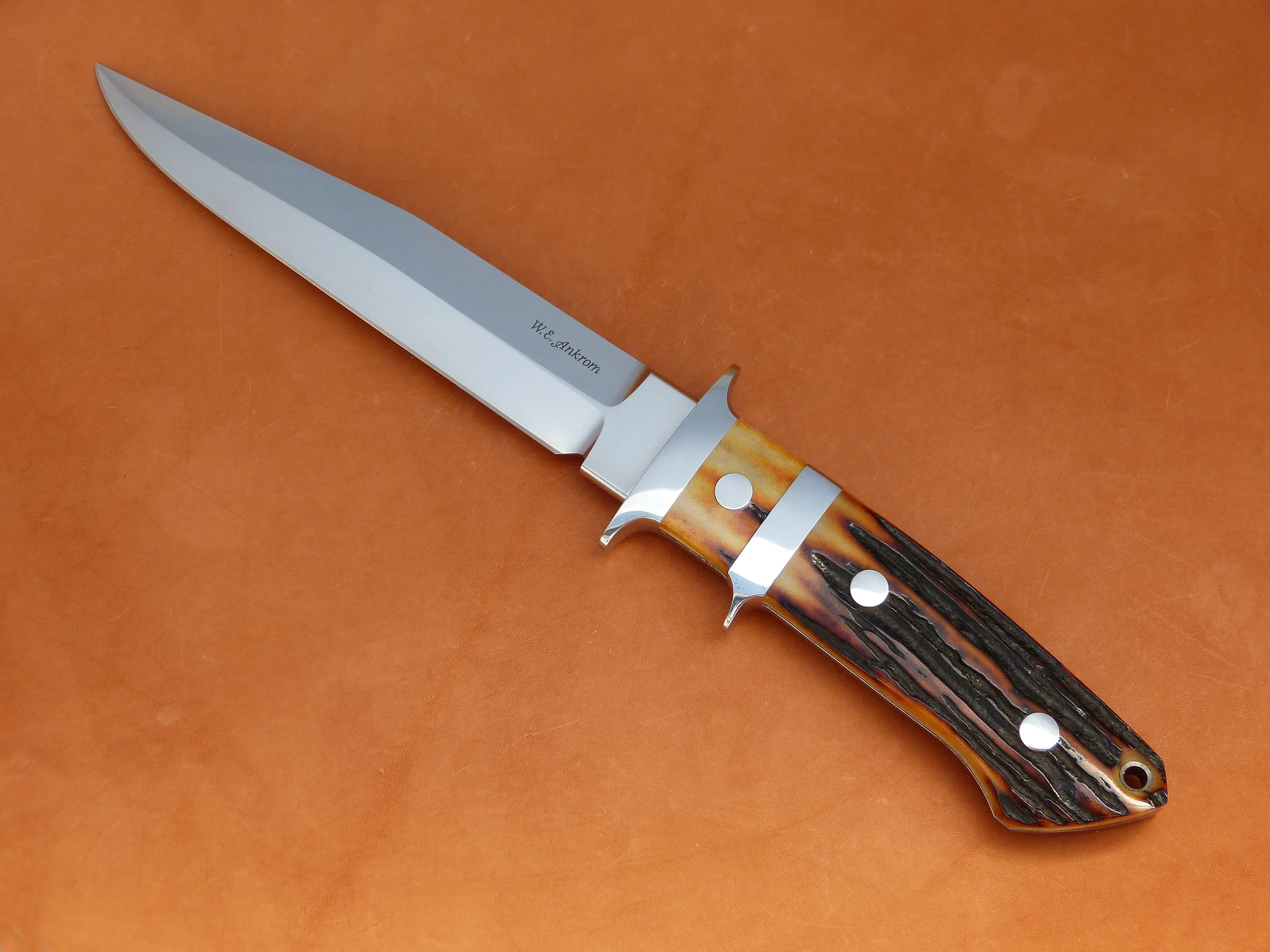 W.E. Ankrom fixed blade. SOLD