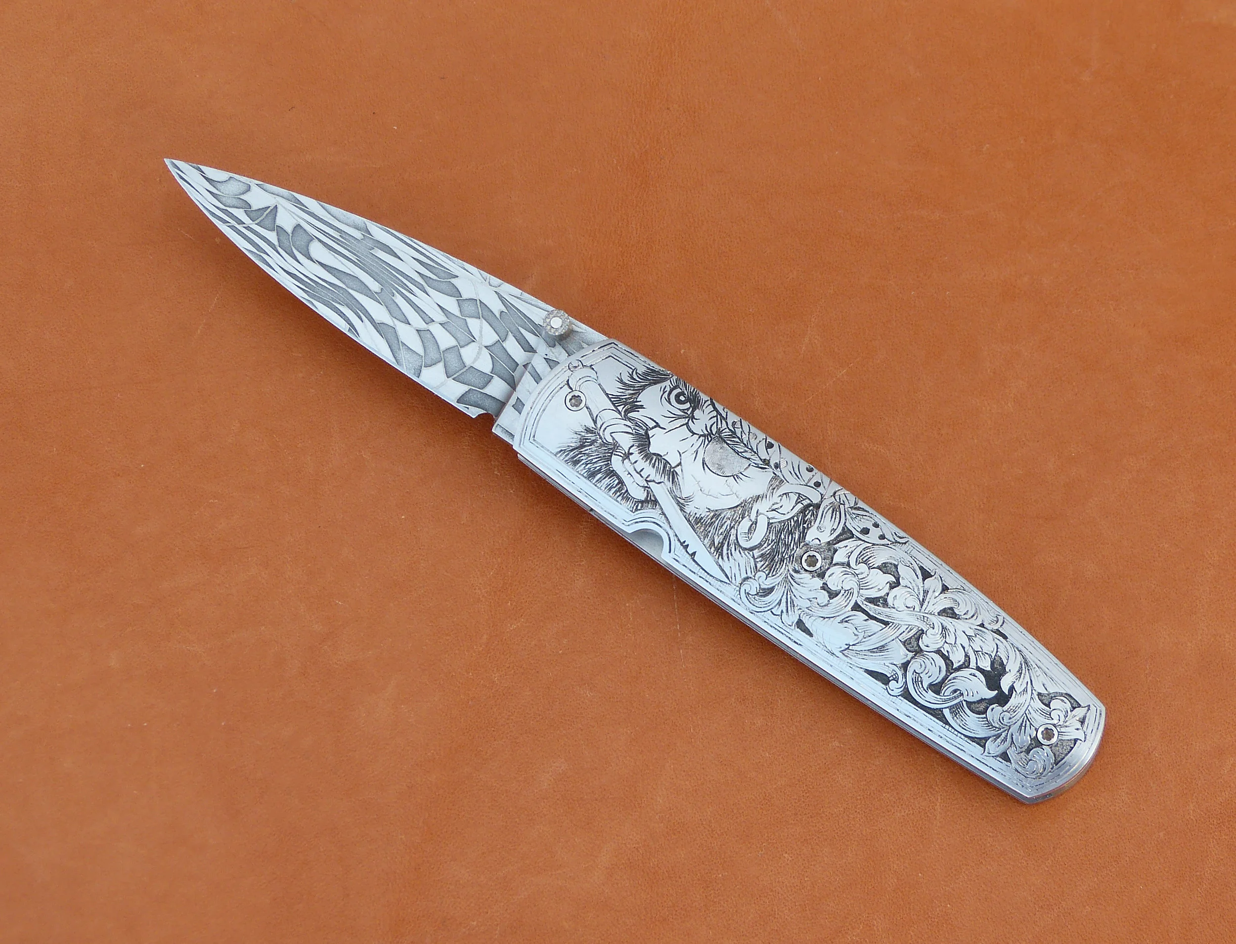 Bill Ankrom Liner lock. SOLD