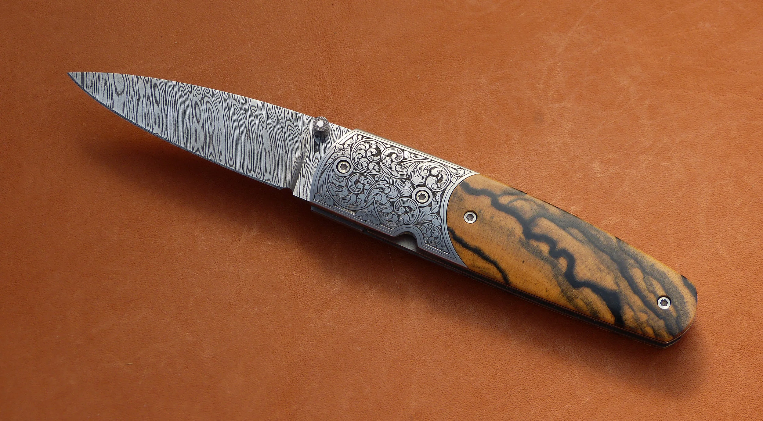 Bill Ankrom Liner lock. SOLD