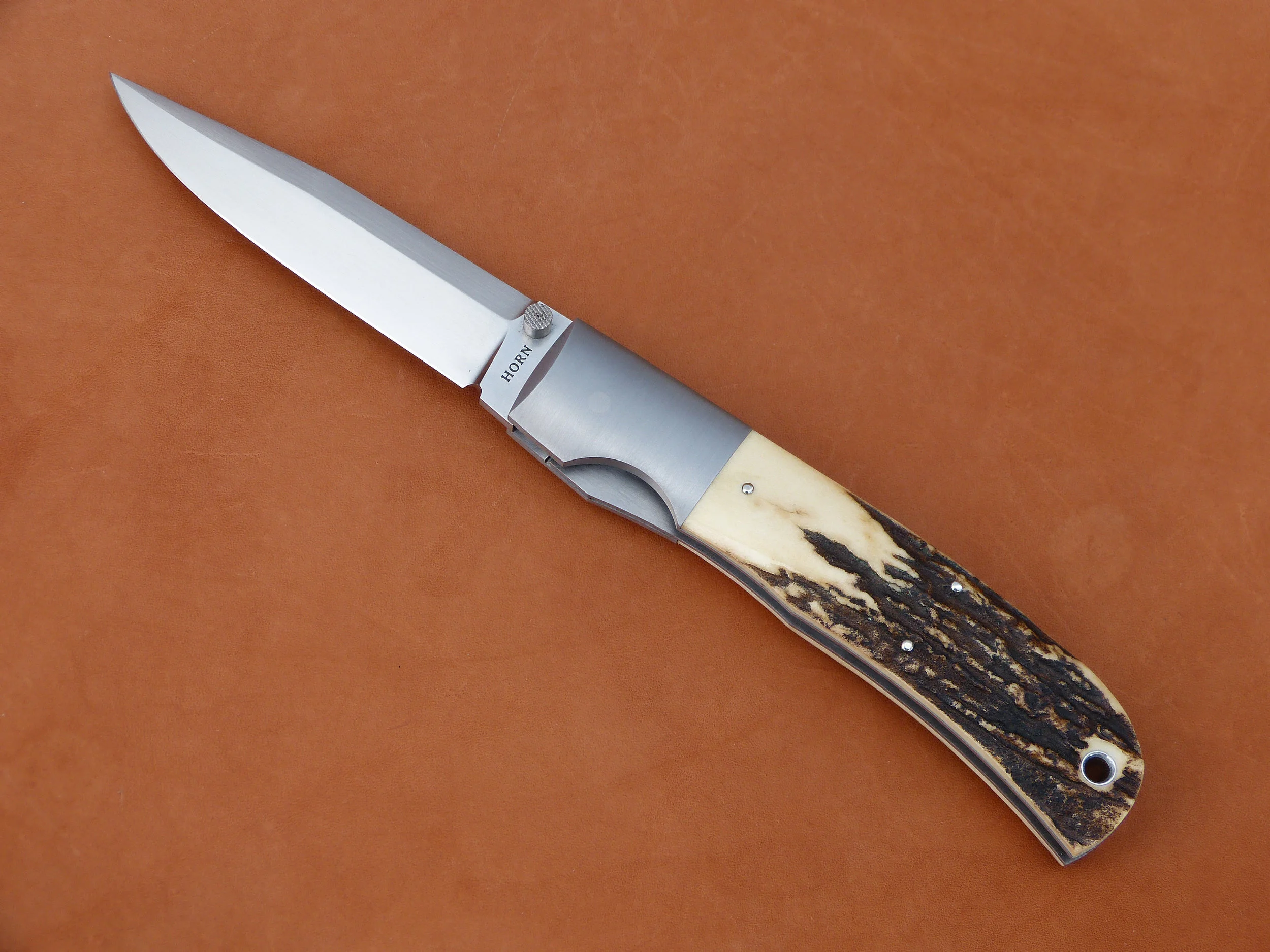 Jess Horn Liner lock. SOLD