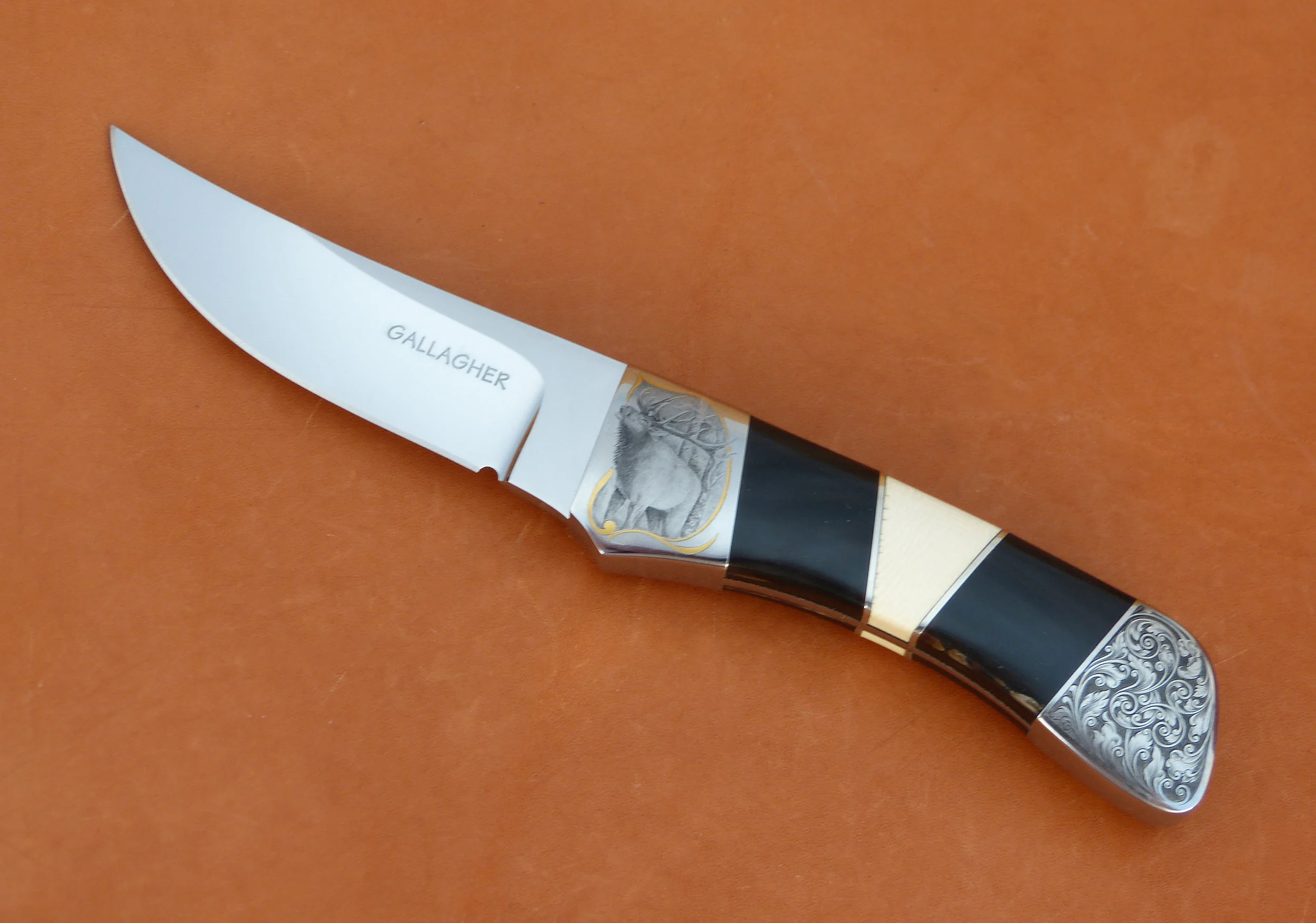 Barry Gallagher Full tang hunter. SOLD