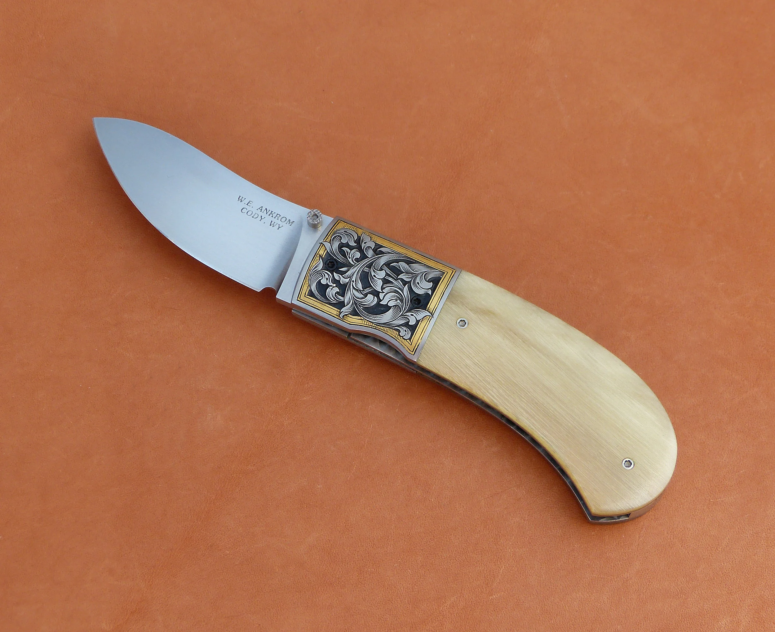 W.E. Ankrom liner lock folder. SOLD