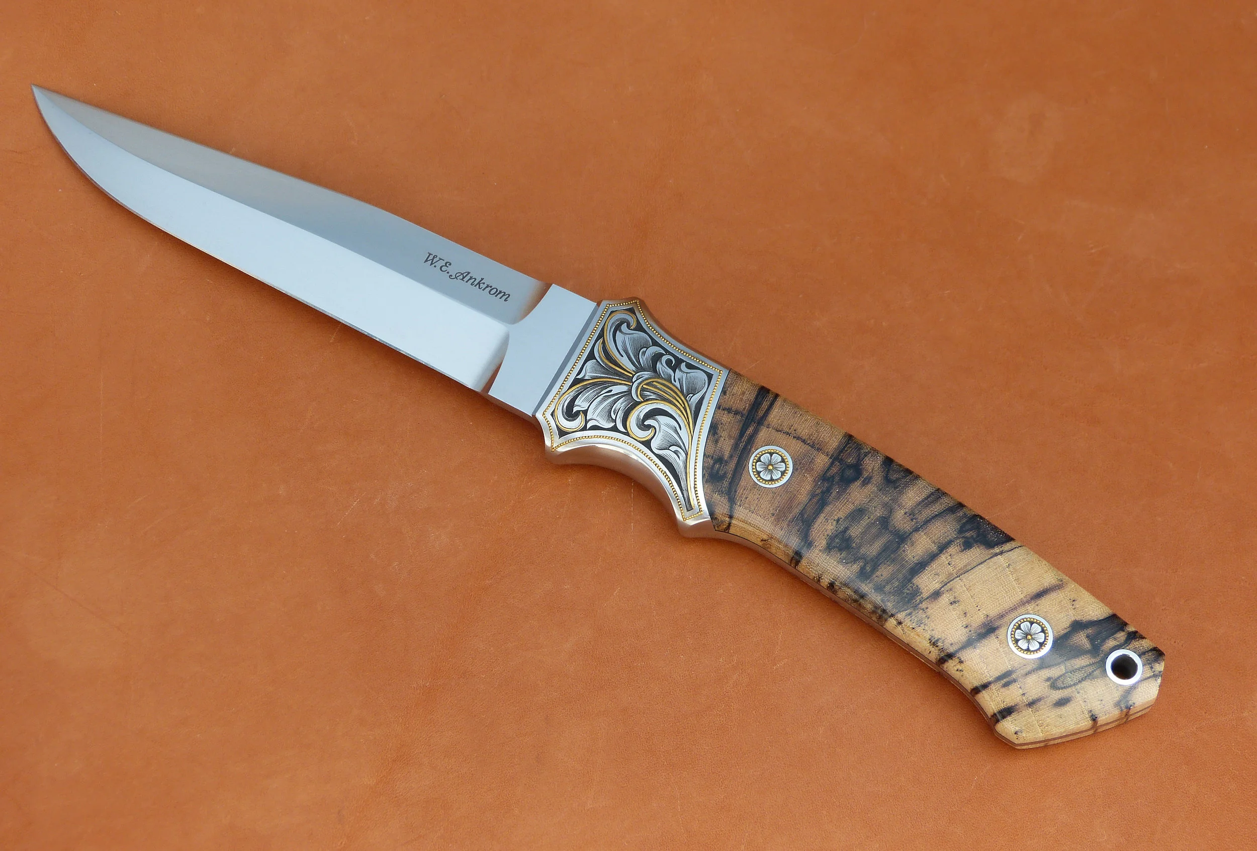 W.E. Ankrom fixed blade. SOLD
