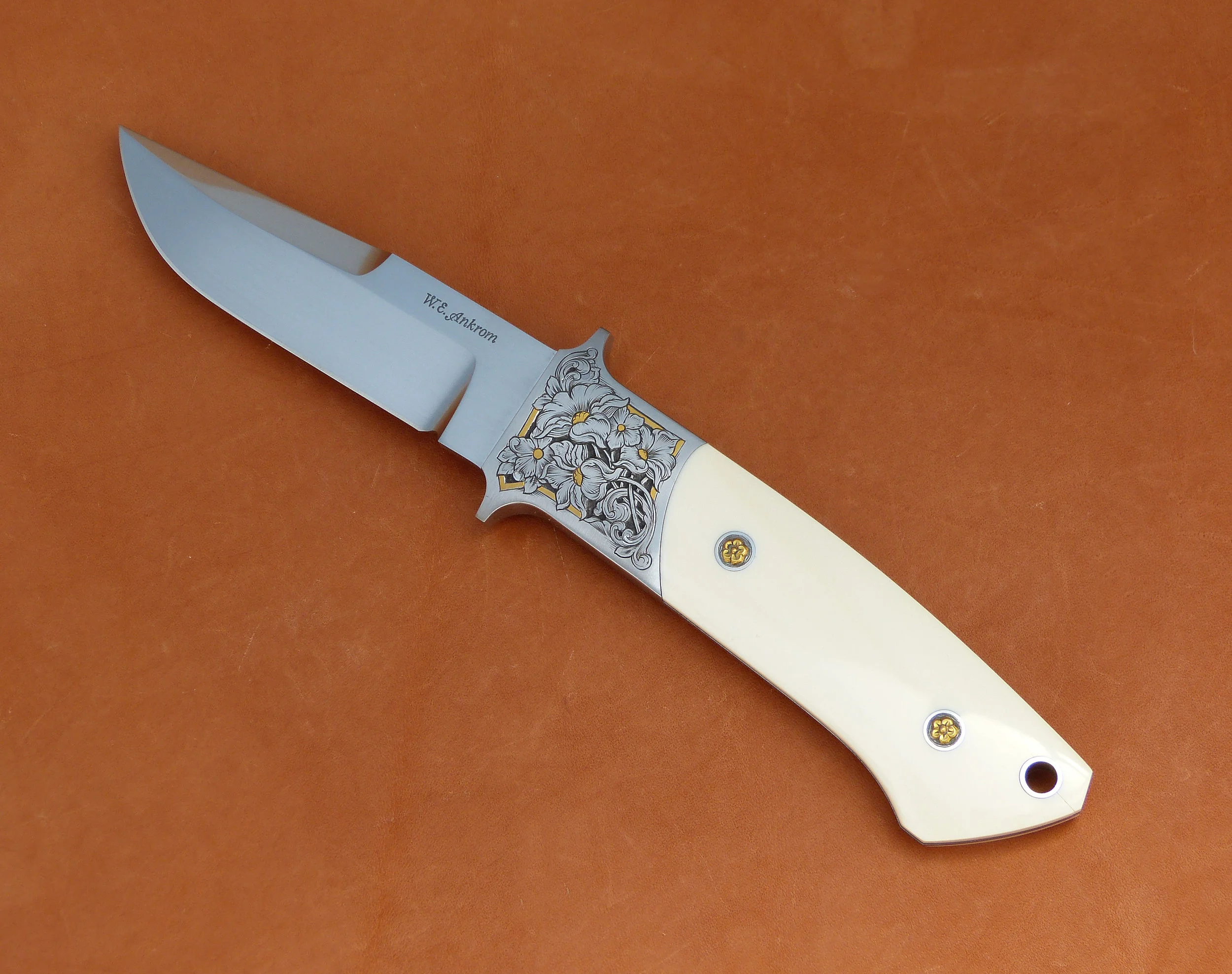 W.E. Ankrom fixed blade. SOLD