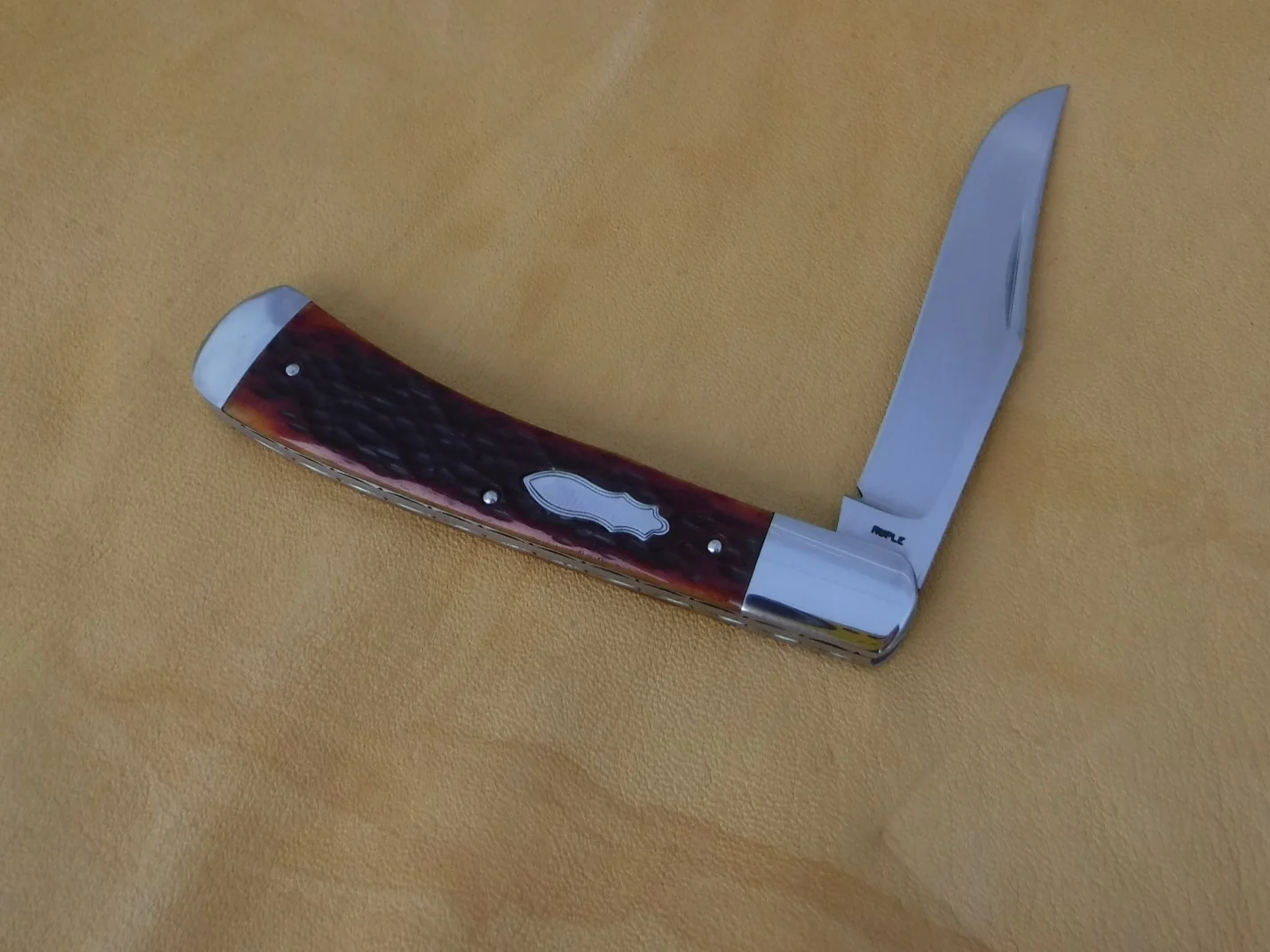 Bill Ruple Single Blade Trapper. SOLD