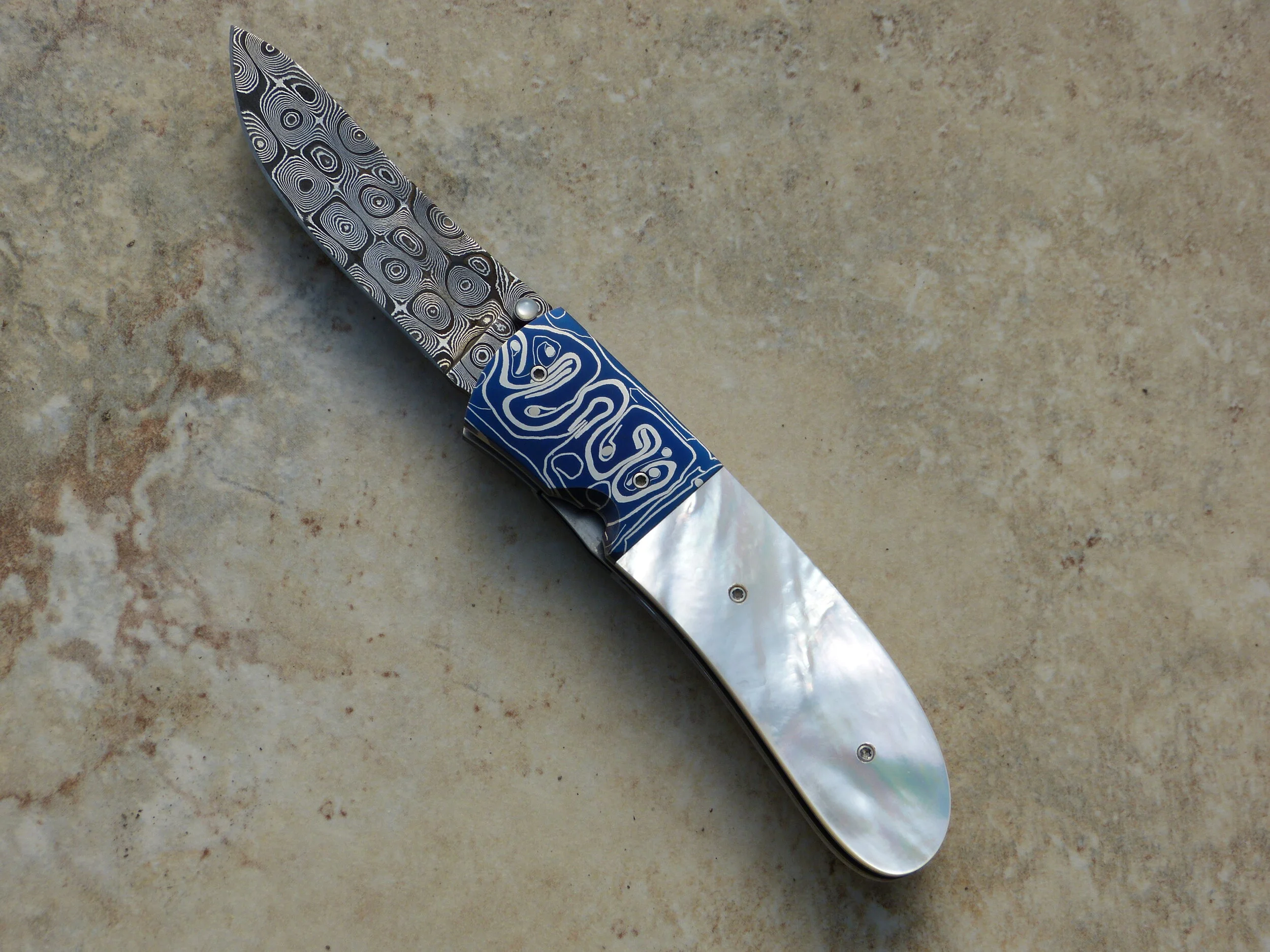 D.E. Friedly Liner Lock Folder. $1650