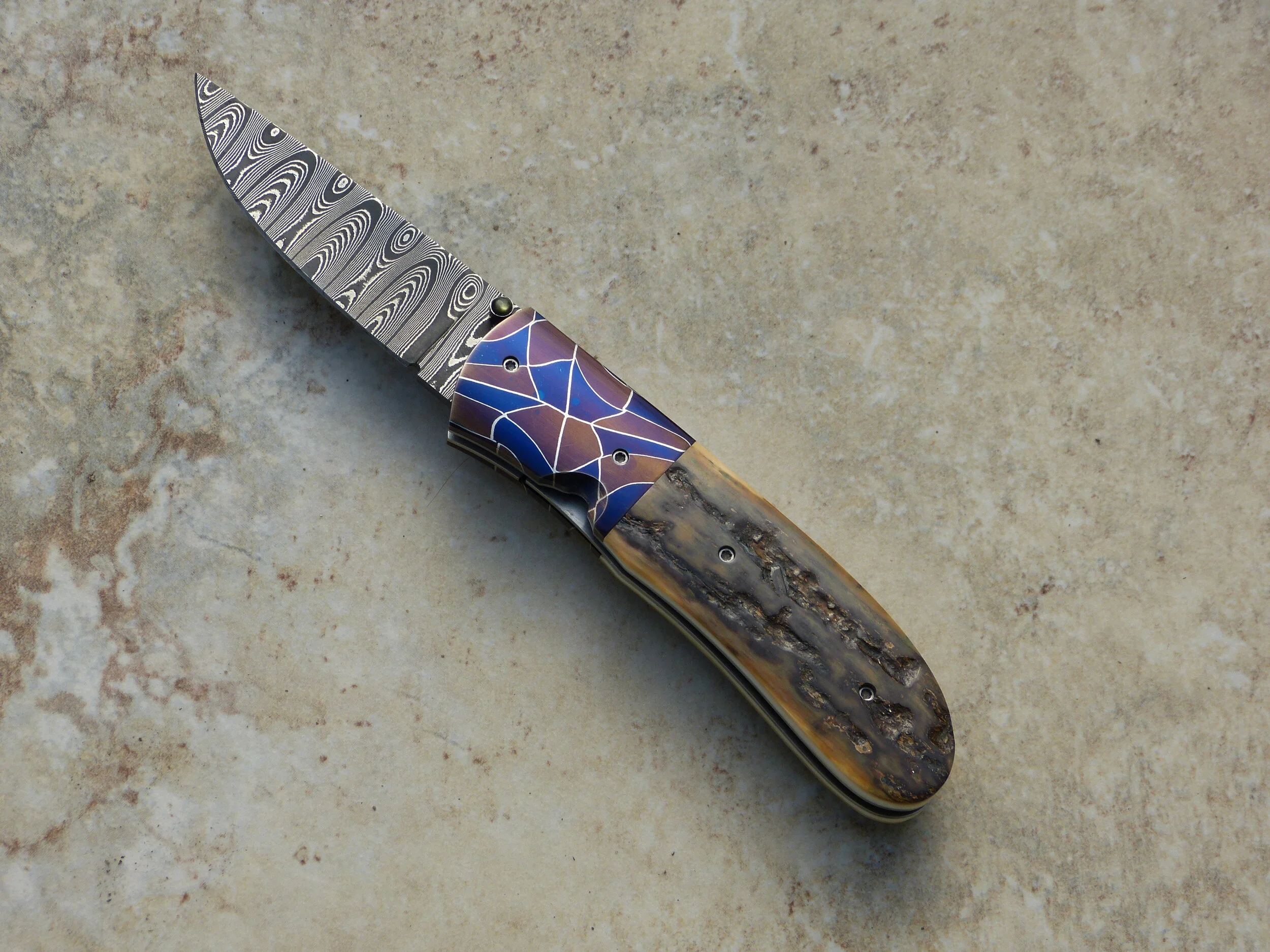 D.E. Friedly Liner Lock Folder. $1650