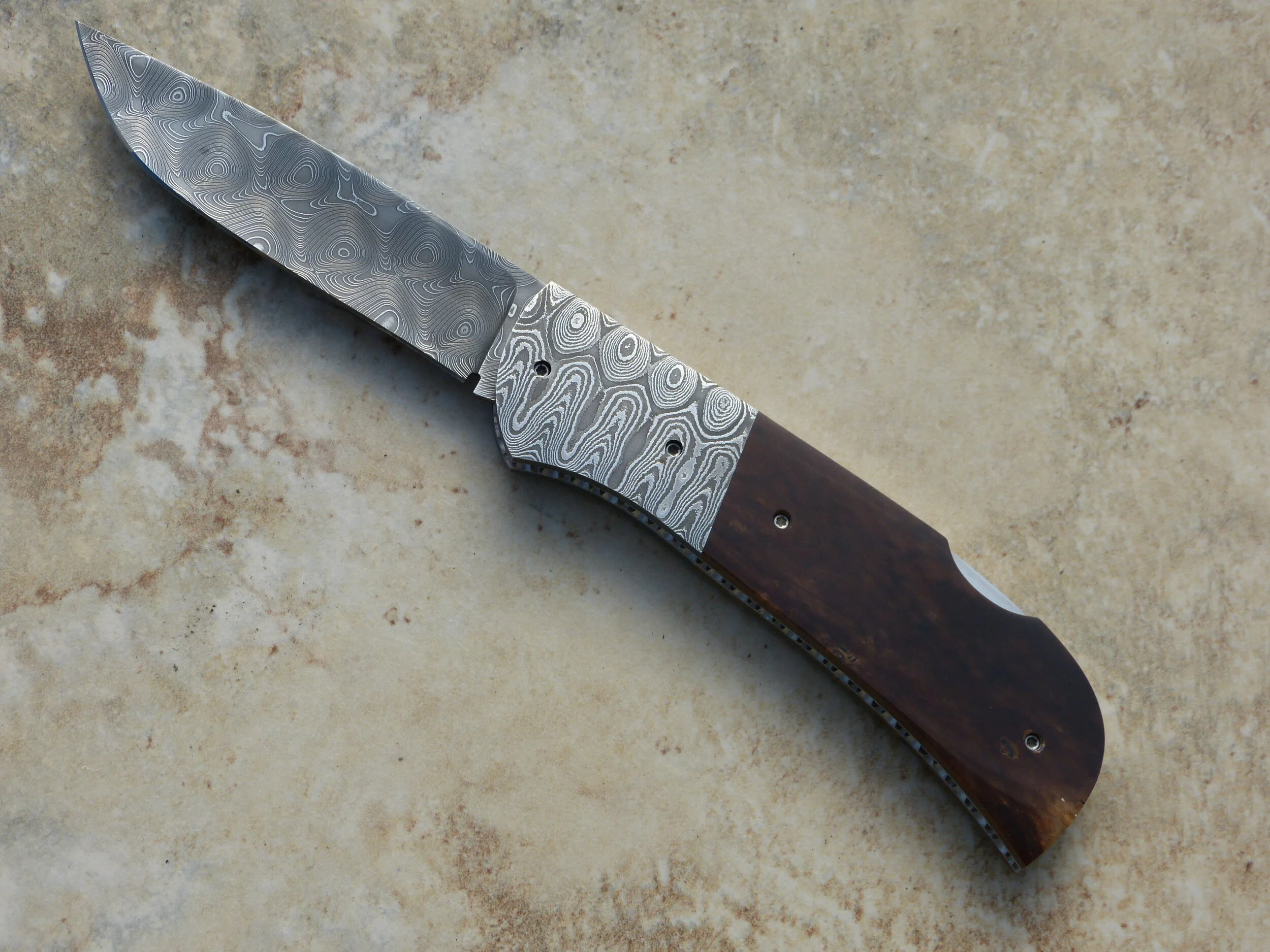 D.E. Friedly lock back folder. $1500