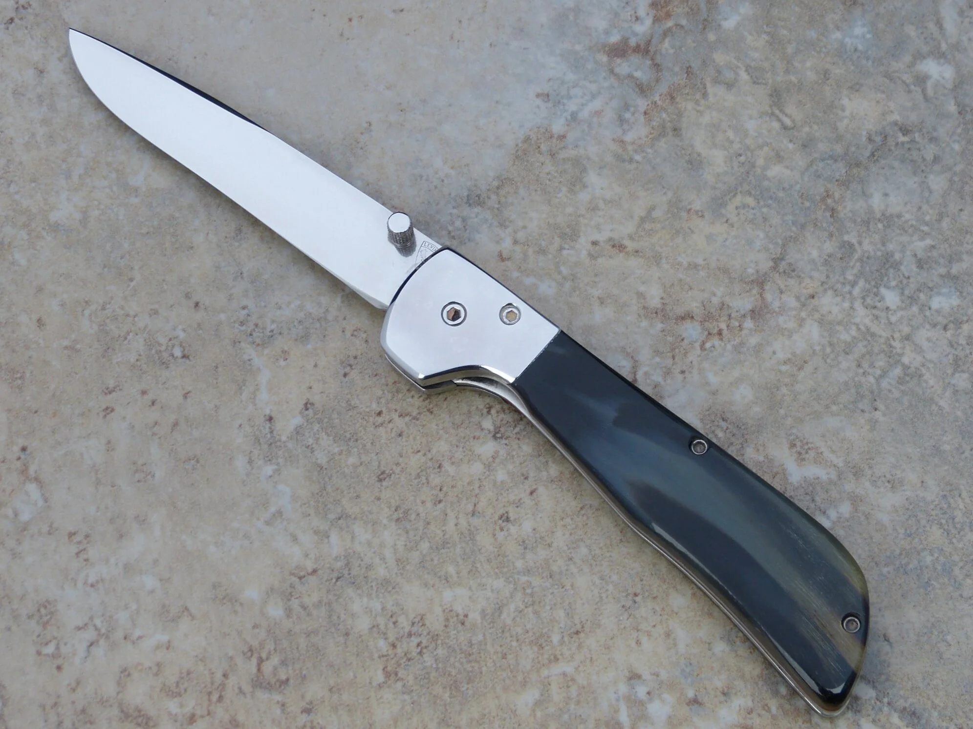 NORM LEVINE LINER LOCK FOLDER. SOLD