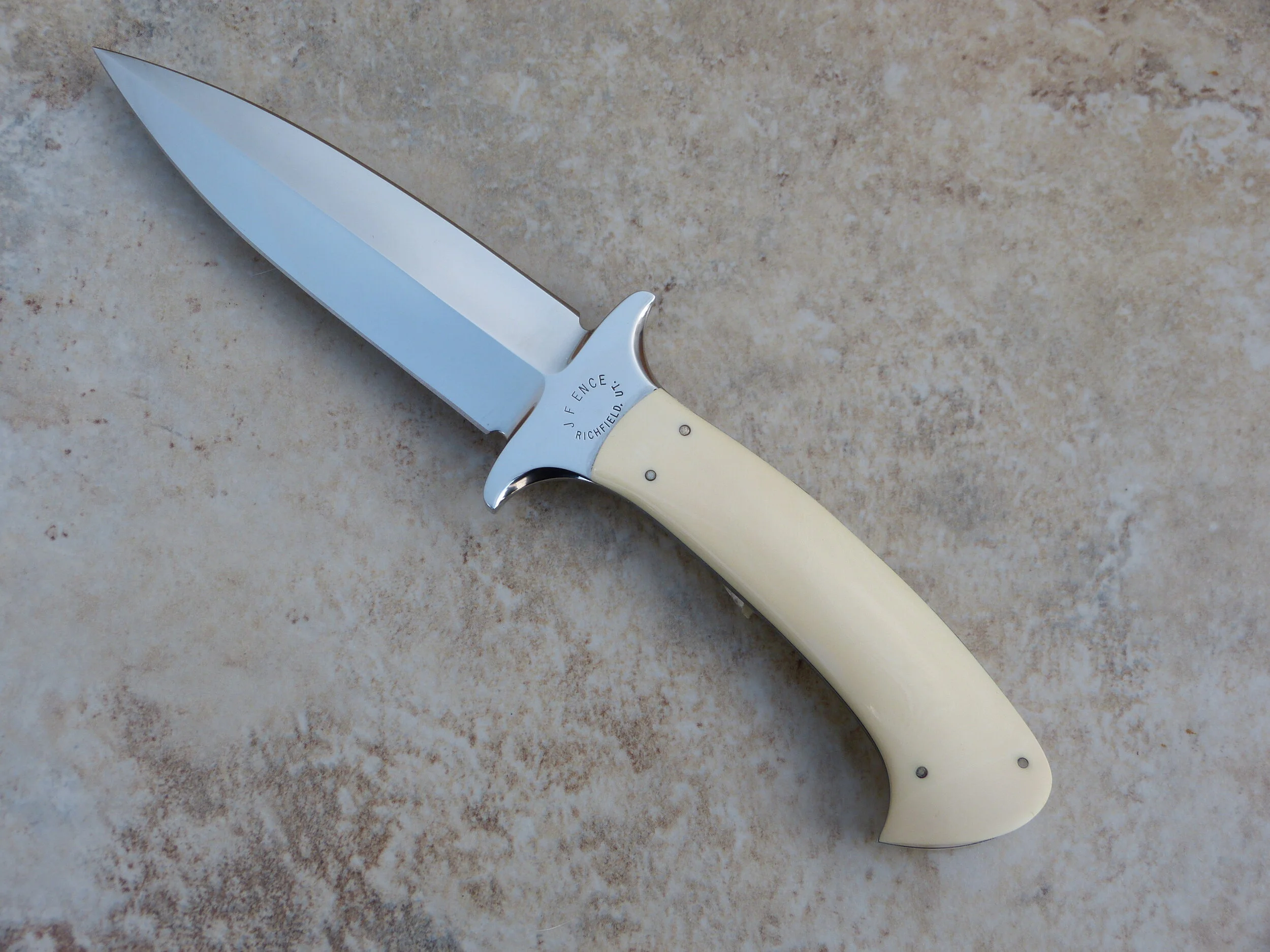 Jim Ence full tang boot knife. SOLD