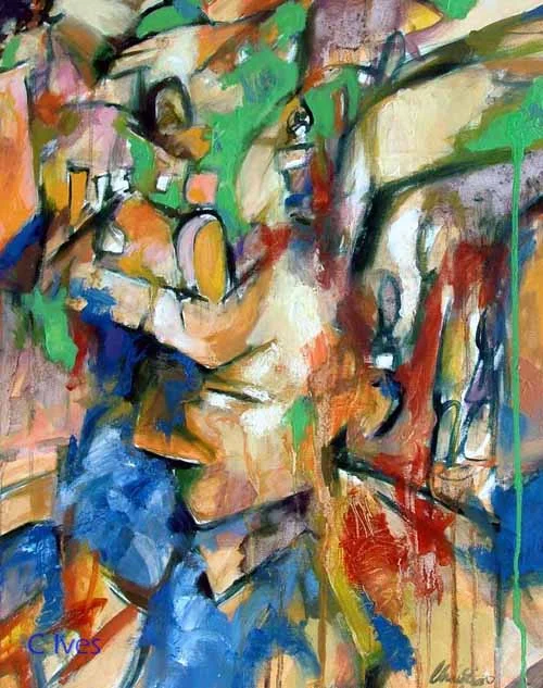 The Second Day in Florence20x 24.JPG