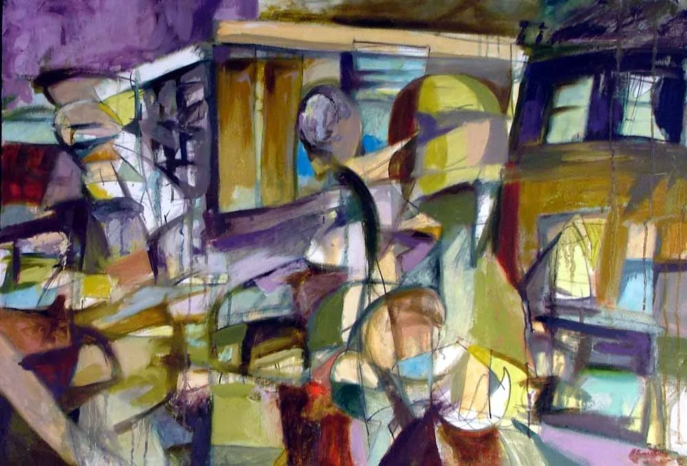 Downtown We Go, 32x48.jpg