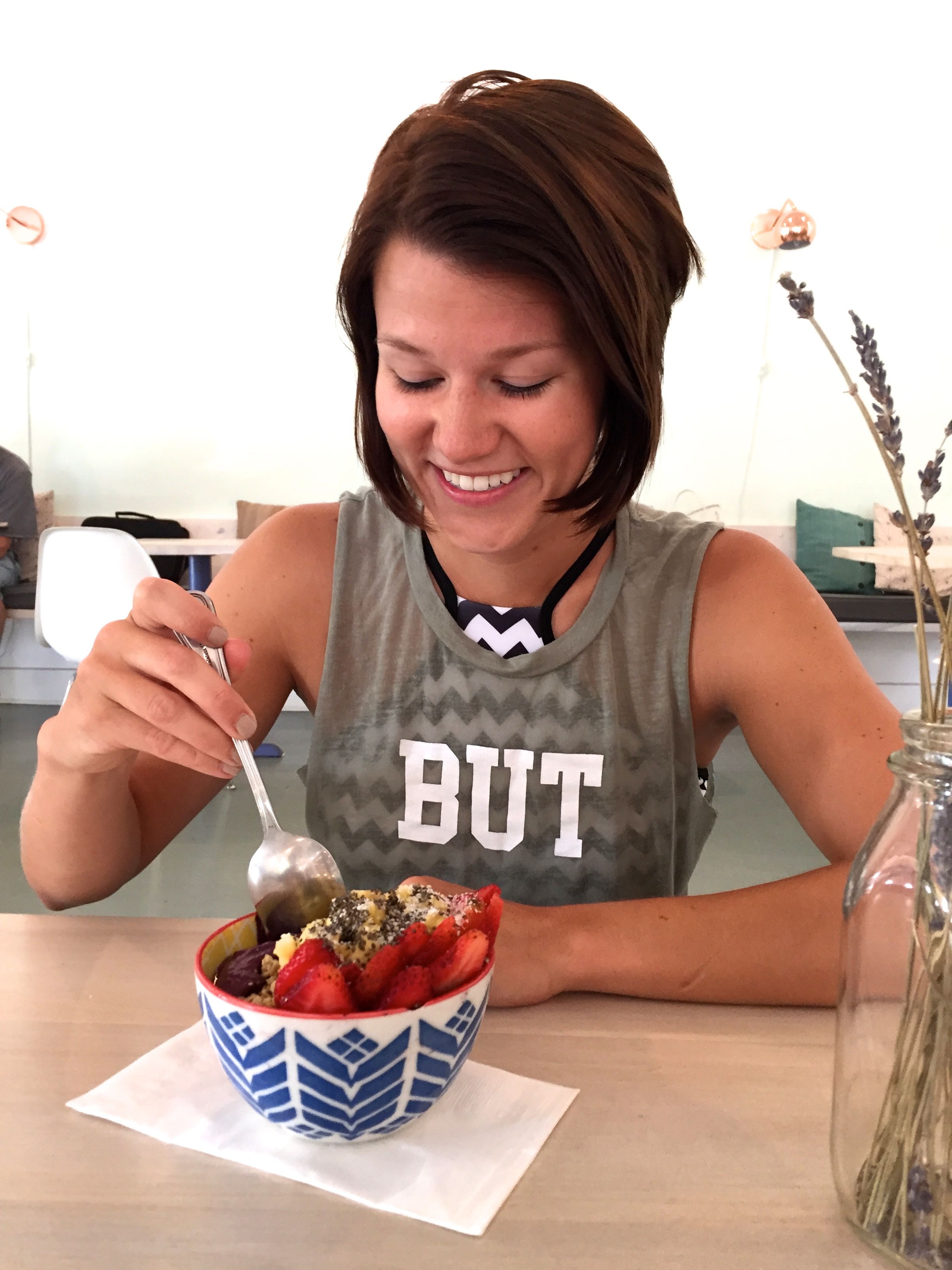 BUT FIRST COFFEE and then a smoothie bowl*