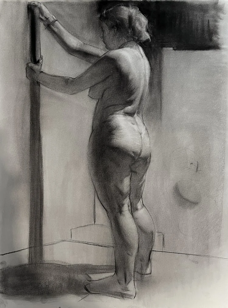 WORKSHOP Figure Drawing in Charcoal with PEDRO CARDOSO