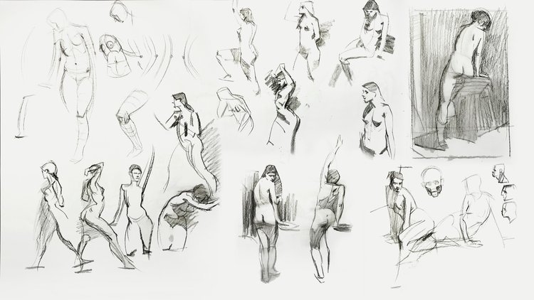 Gesture Drawing Bootcamp with Pedro Cardoso
