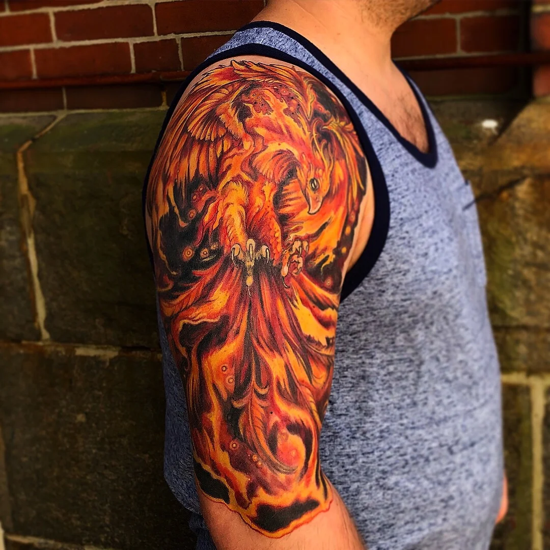 Pheonix half sleeve