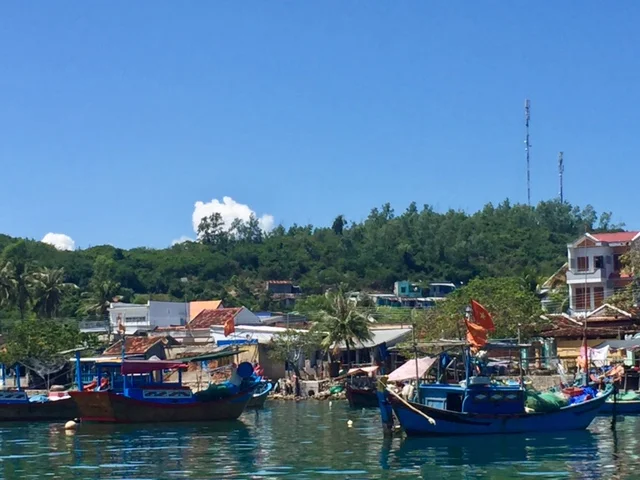 Fishing village outside of Nha Trang, Vietnam