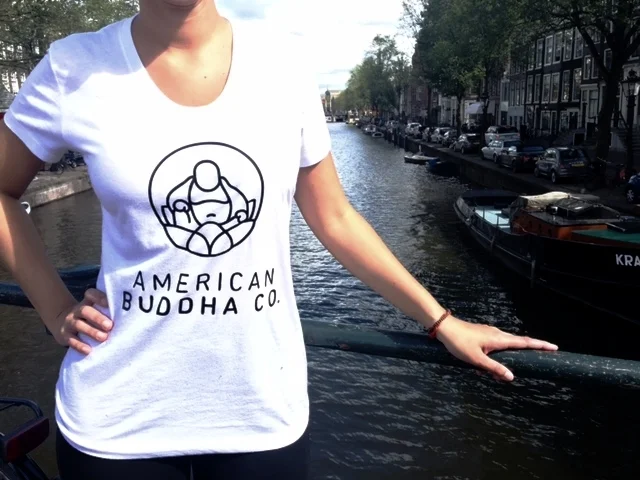 American Buddha Co. Original Women's Fitted Tee