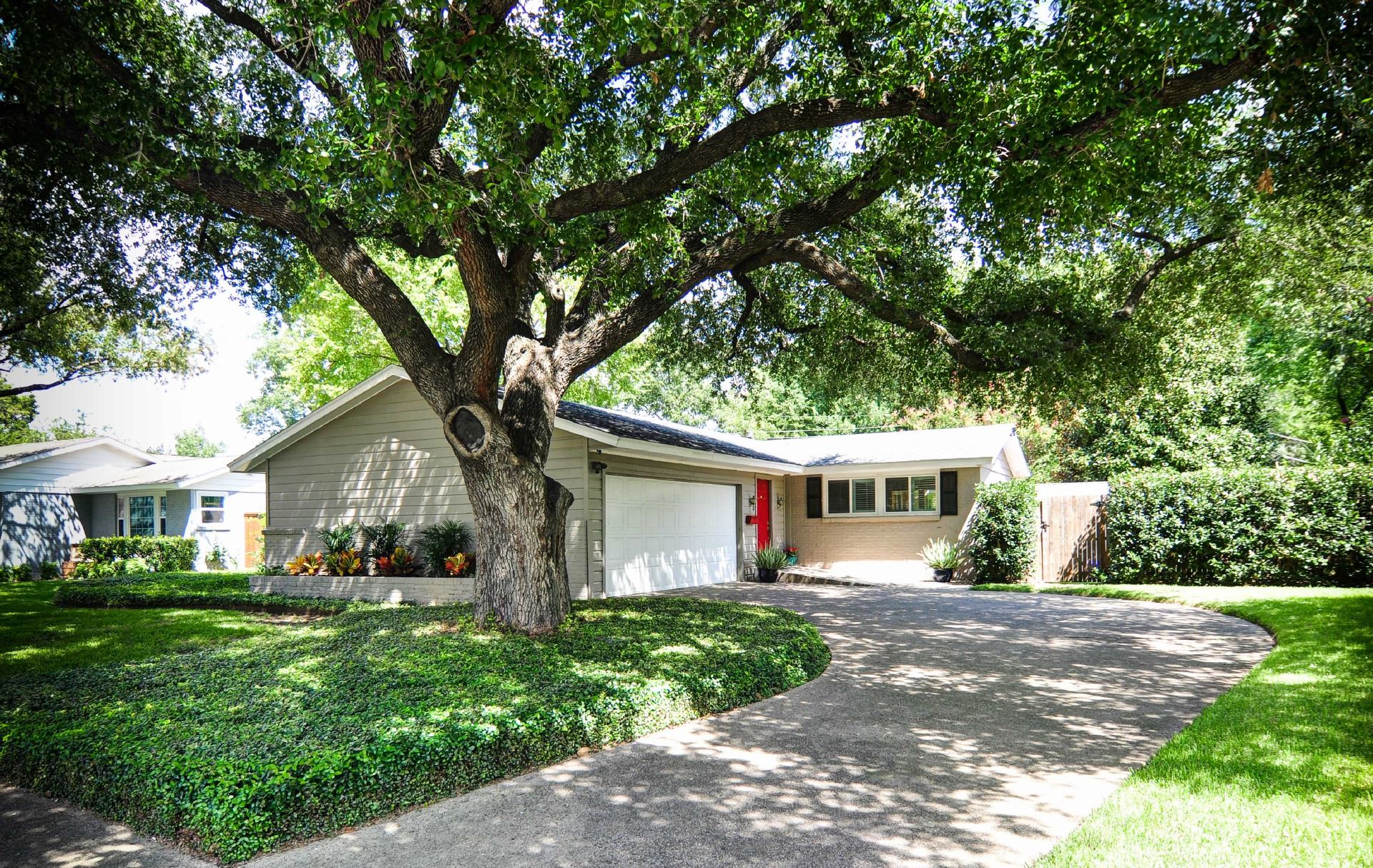  Beautiful Mid-Century home in desirable Timberbrook with lots of mature trees 