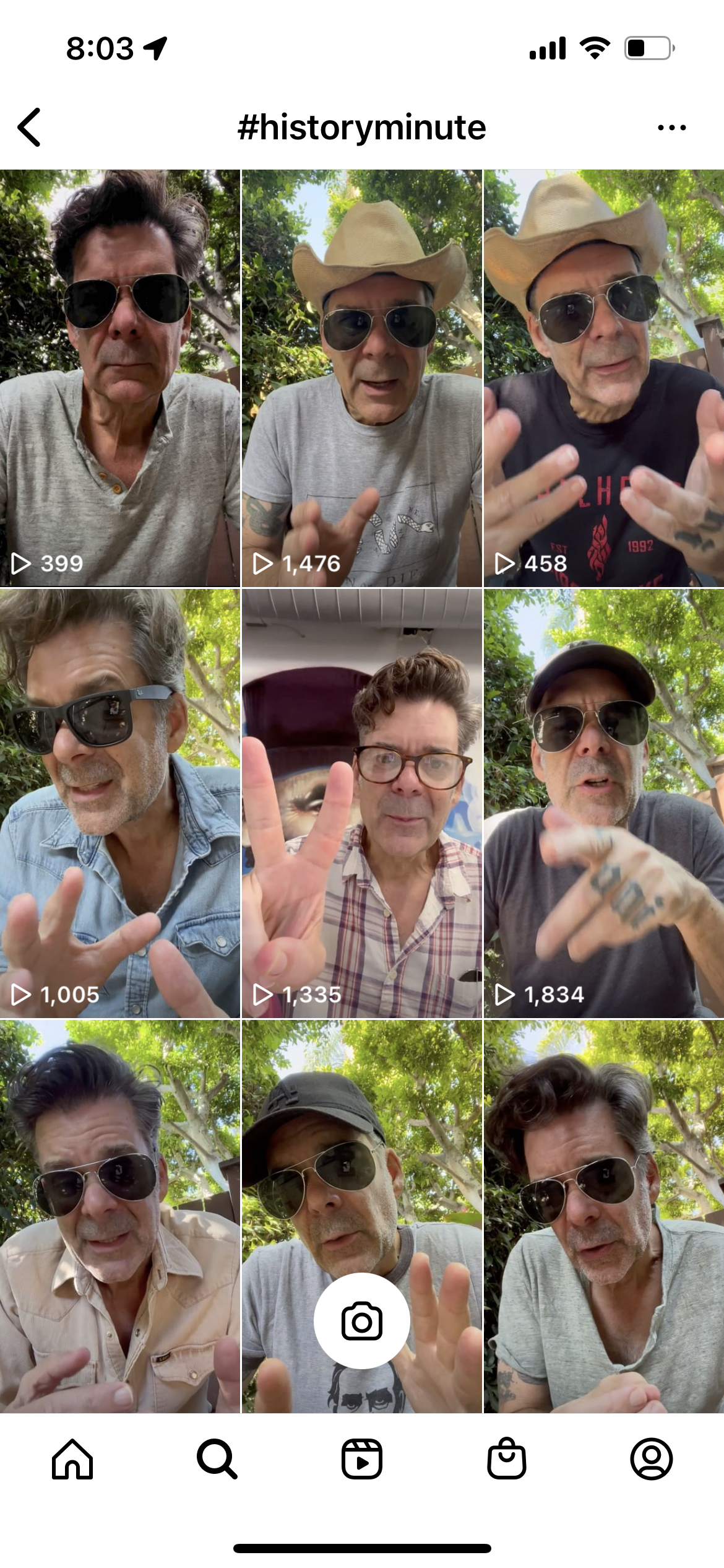 Check my Insta for #HistoryMinute and #HistoryHelp 