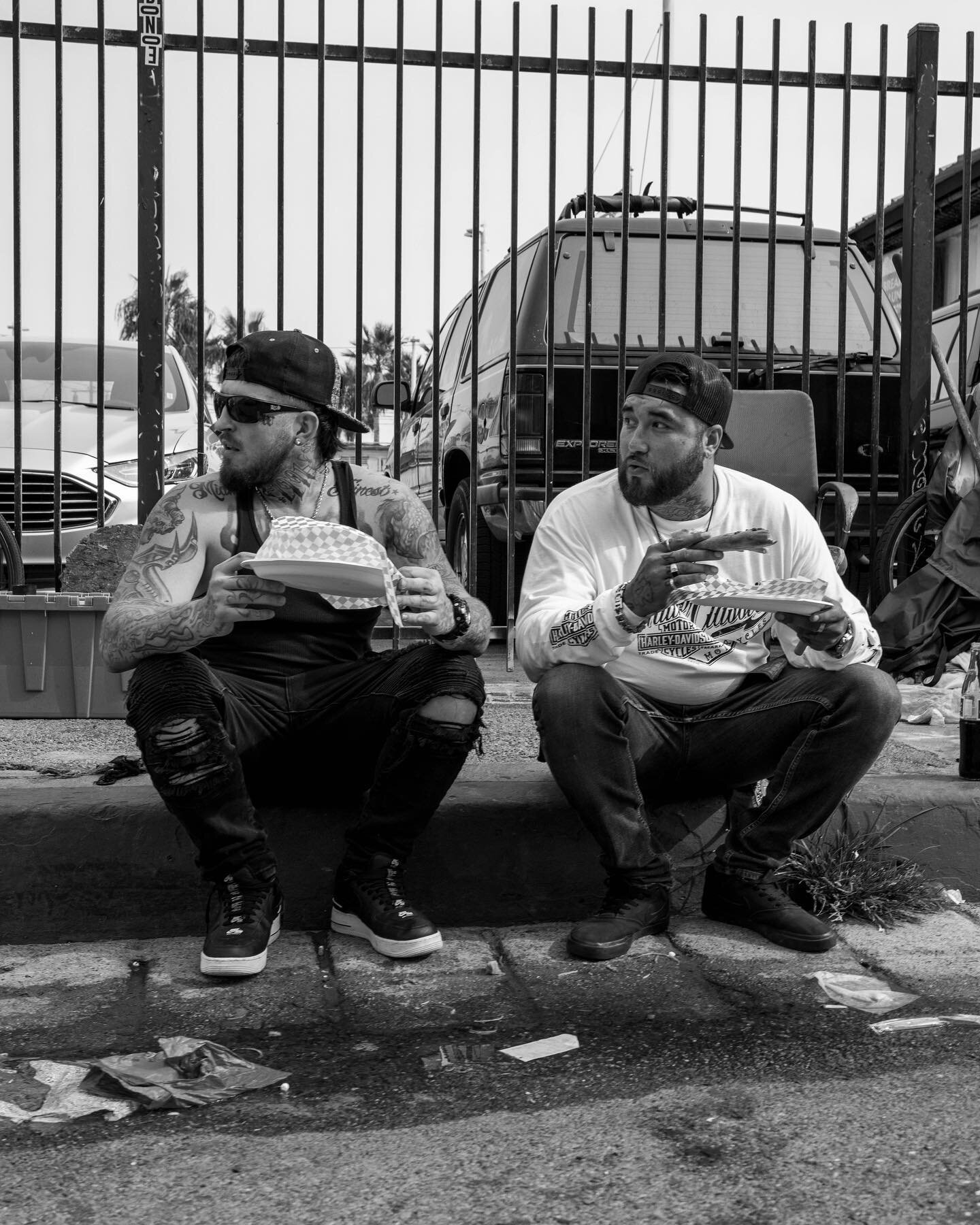 Street pizza in Venice is a vibe, watching girls go by ...