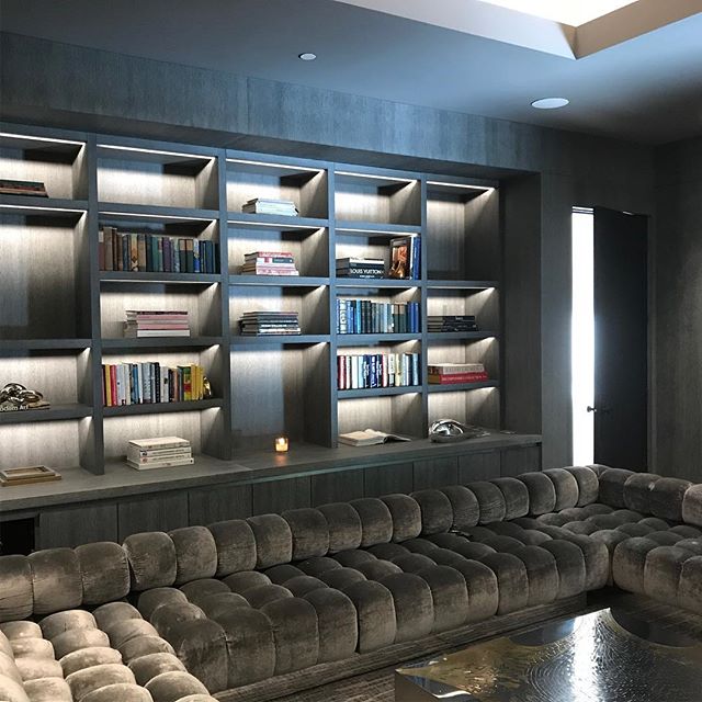 Media Center. Our latest install collaboration with visionary @alexpwhite! #luxurylifestyle