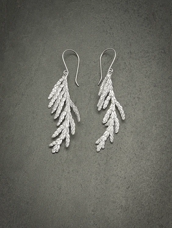 nature Cedar Branch earrings silver large.jpg