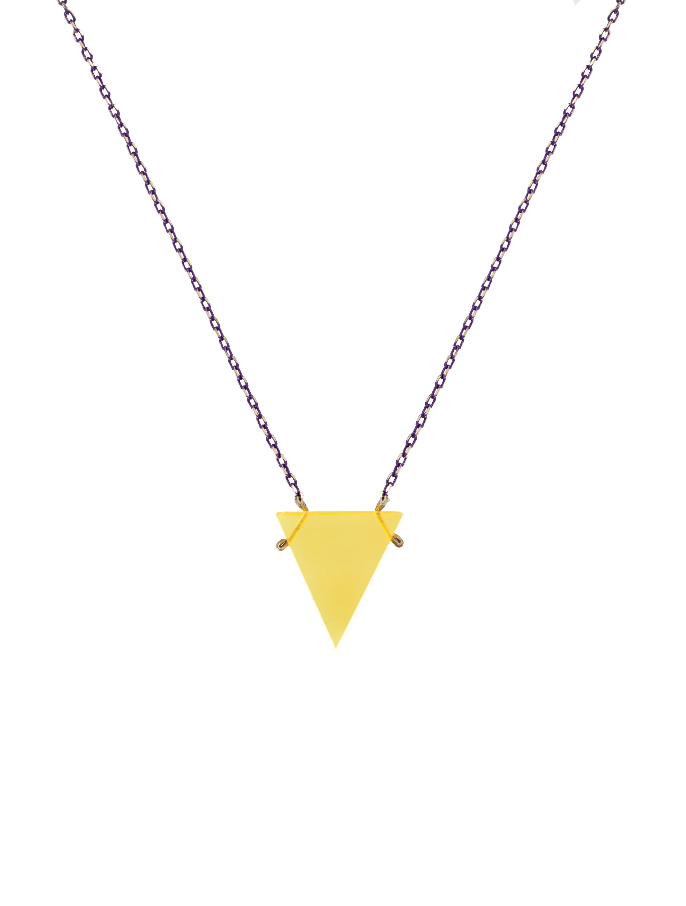 NEON LOVE kids necklace -hot lemon.jpg