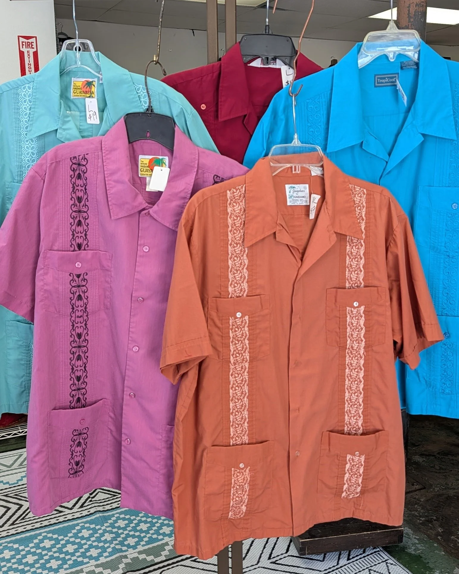 OPEN today and tomorrow ~ noon to 4pm. Come get ready for FESTIVAL SEASON! We have
Sundresses
Shorts
Onesies
Men's Tropical Shirts
Sunhats
Men's Guayaberas
JazzFest Wear

Where Oak Street meets the River

If you can't make it Saturday, we'll also be 