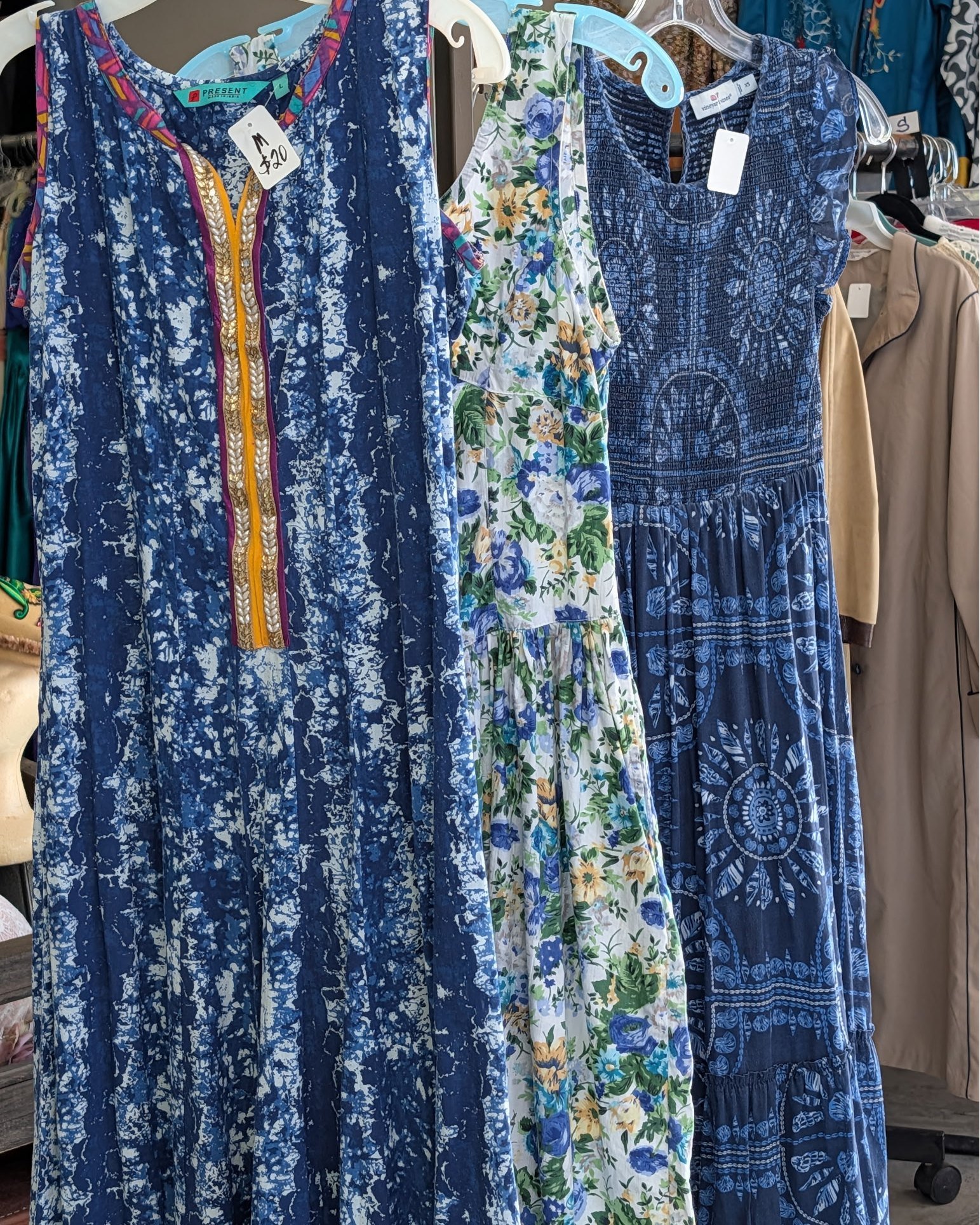 OPEN TODAY ~ noon to 4pm. Come get ready for FESTIVAL SEASON! We have
~Sundresses
~Shorts
~Onesies
~Men's Tropical Shirts
~Sunhats
~Men's Guayaberas
~JazzFest Wear

Where Oak Street meets the River

If you can't make it Saturday, we'll also be open F