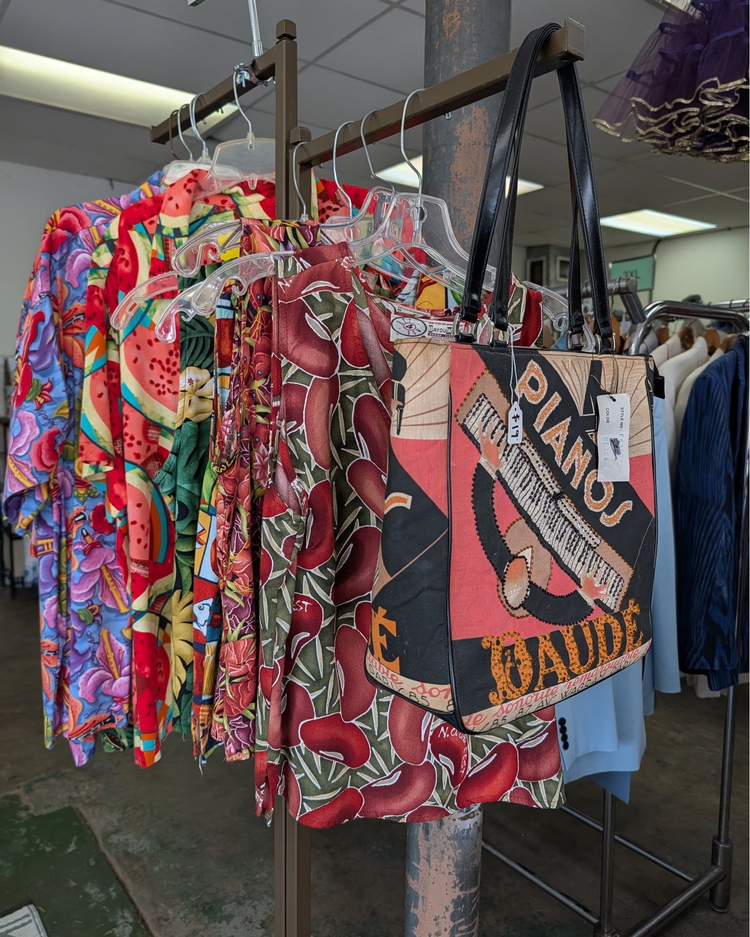 We will be open today, Saturday, noon to 4pm. Last chance to get Festival Wear before the last day of French Quarter Fest, Festival International and first weekend of Jazz Fest.

We will be closed Friday, April 24 and Saturday, April 25.

But will ha