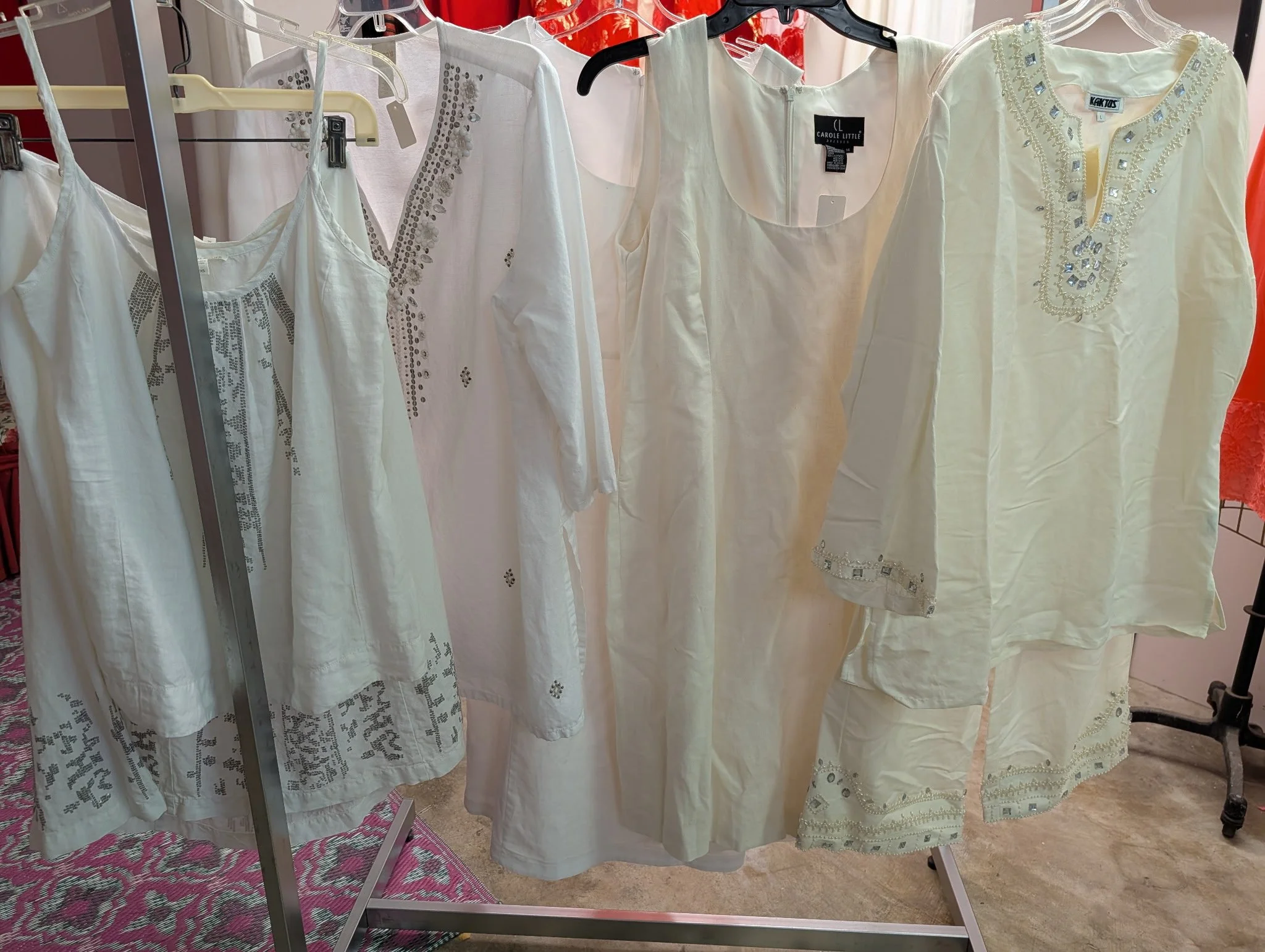 White Linen or Red Dress, which ever is your thing (or maybe they both are) we can help get you ready!

Open Friday &amp; Saturday, 12-4pm. Or by appointment. 504-722-0027
#whitelinnenight #reddressrun #vintageclothing #oakstreetnola