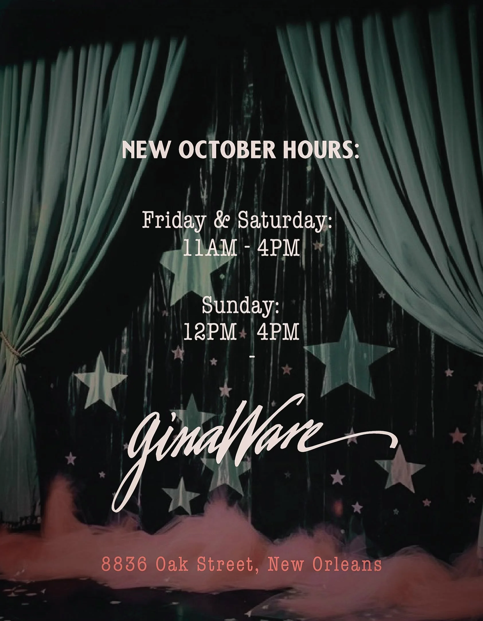 October is here 👻💜 Check out our new hours, we&rsquo;re open Friday&ndash;Sunday!

Swipe to see some of the new pieces we&rsquo;ve been putting out in the shop. We&rsquo;re slowly adding more and more spooky goodies. Come get fitted up for the Hayl