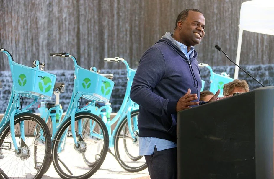  Mayor Kasim Reed introduced Atlanta to Relay at the program's launch party downtown. 