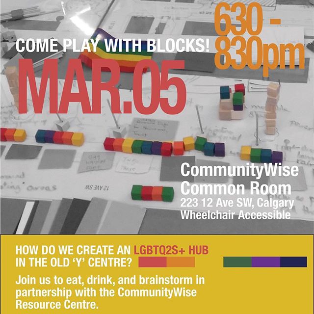 You called for an LGBTQ2S+ community hub in Phase I of the YYC Legacy project, we're making it happen. Come get creative and have your voice included in our second community design session. .
.
Want to attend? DM us or send an email to stories@yyclegacy.ca .
.
.
#lovewins #loveislove #itgetsbetter #yycpride #gaycalgary #yyclife #designlikeyougiveadamn #queerdesign #commemoration #community #instagay #yyc