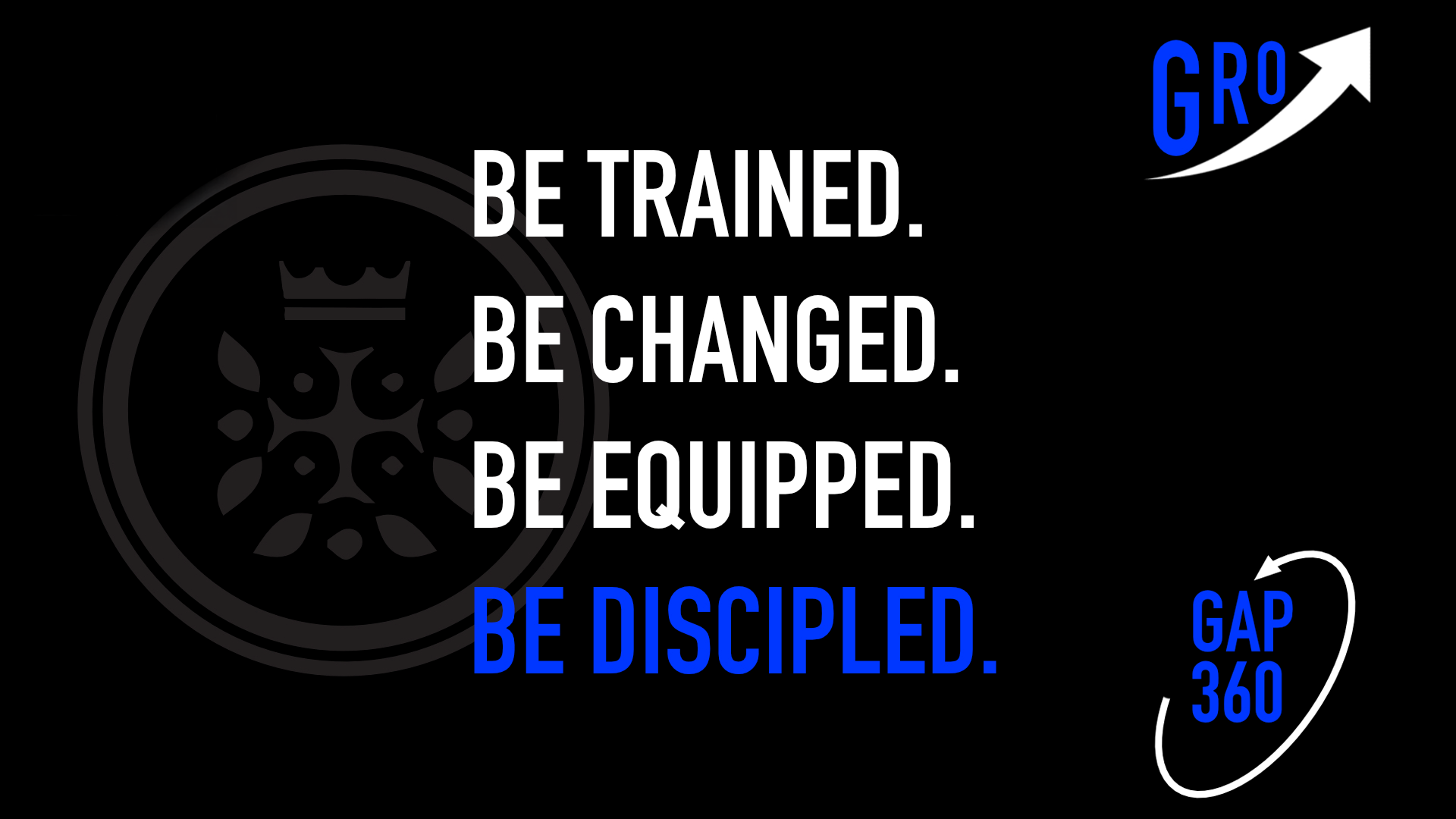 GAP/GRO Information Meeting