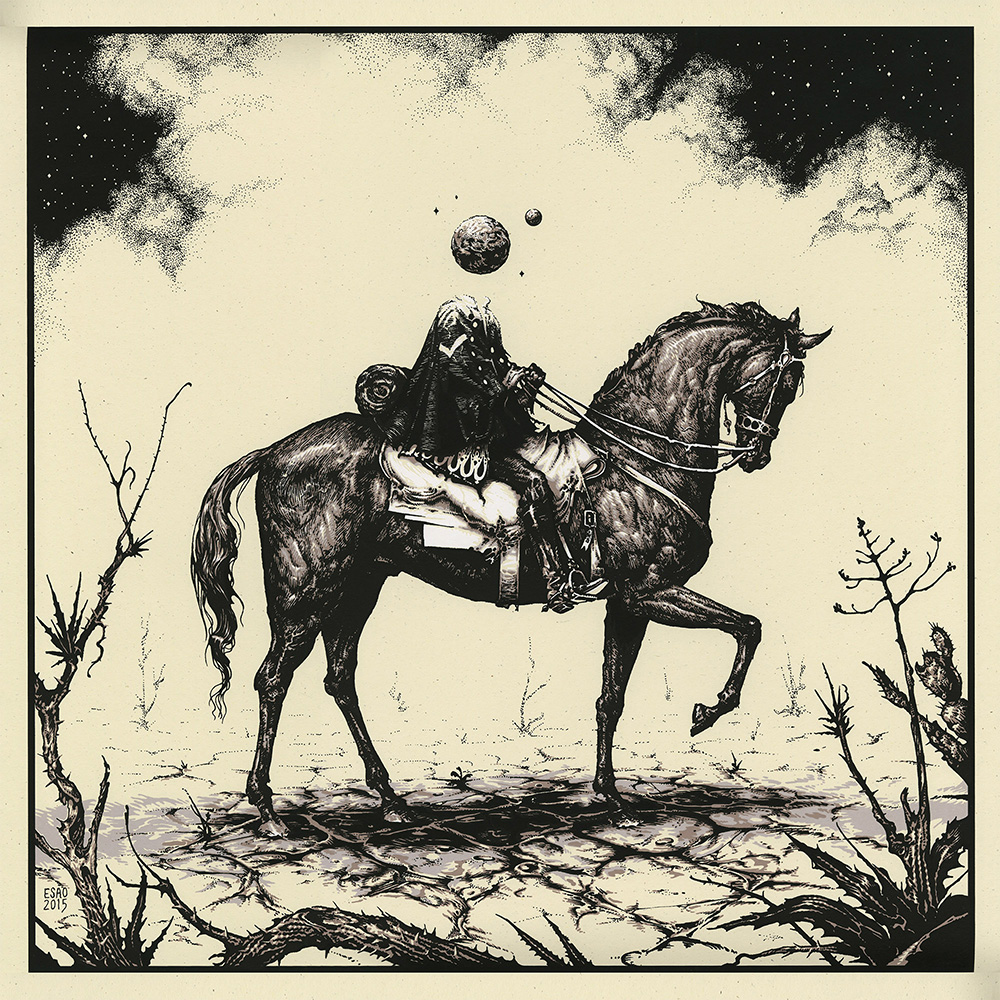 "WORLD TRAVELER" 18x18" 2015