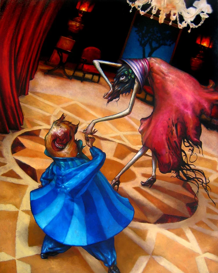 "CORINTHIA II" 16X20" Oil on Wood. 2005