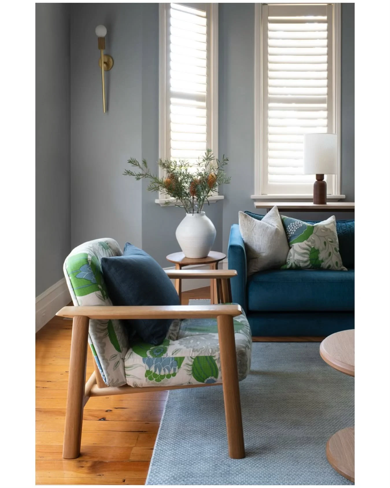 Easy, elegant living for clients who enjoy family gatherings and comfy spaces. Colour and pattern always essential! 

Interior Design : Cloth + Stone Designs 
Photography: Brigid Arnott
Styling : Vanessa Colyer Tay &amp; Gemma Del Vecchio 

#clothand